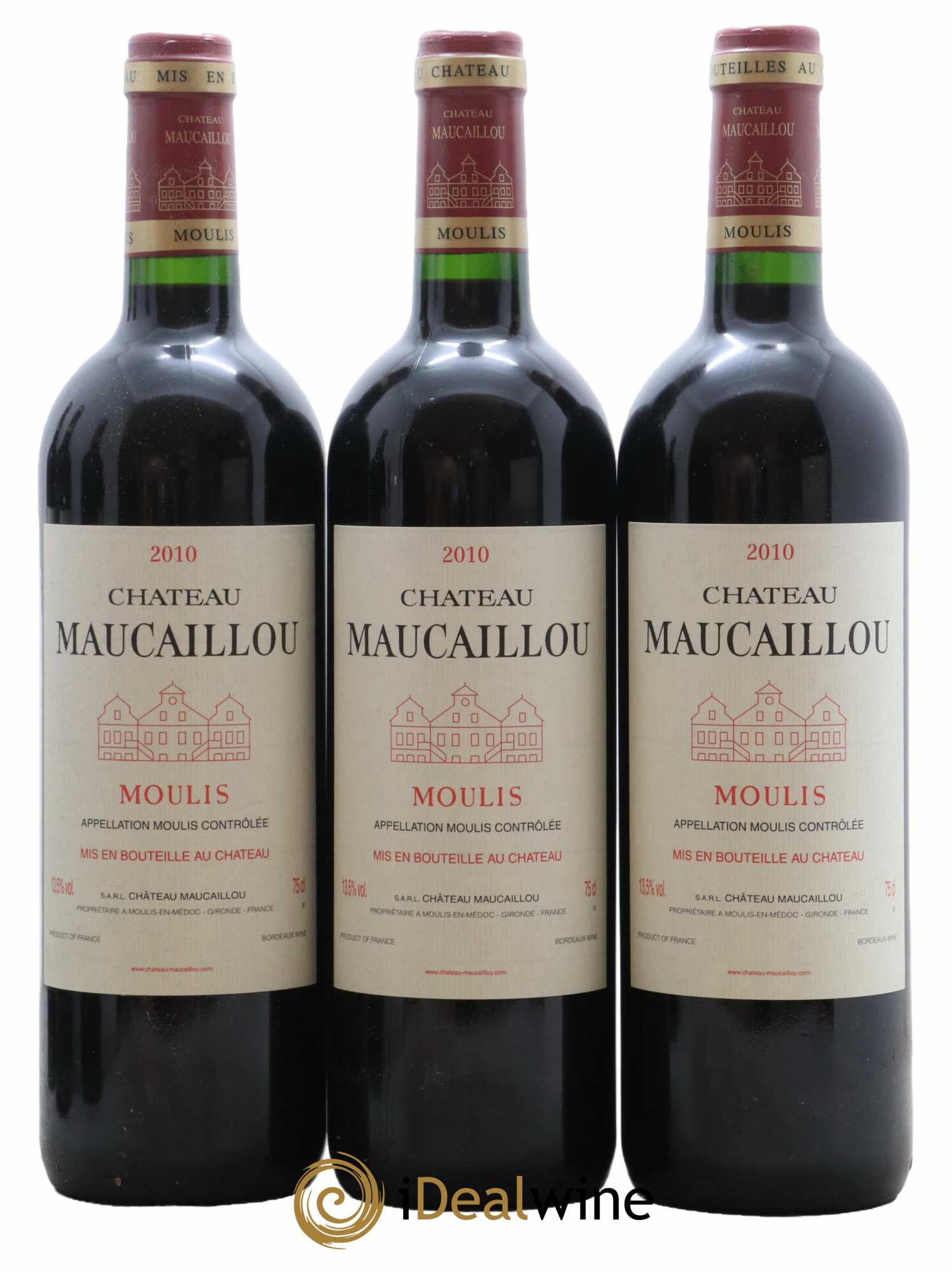 Château Maucaillou 2010 - Lot de 6 bouteilles - 2