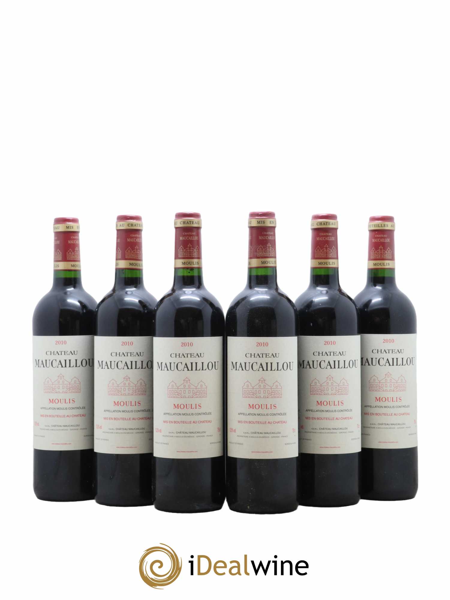 Château Maucaillou 2010 - Lot de 6 bouteilles - 0