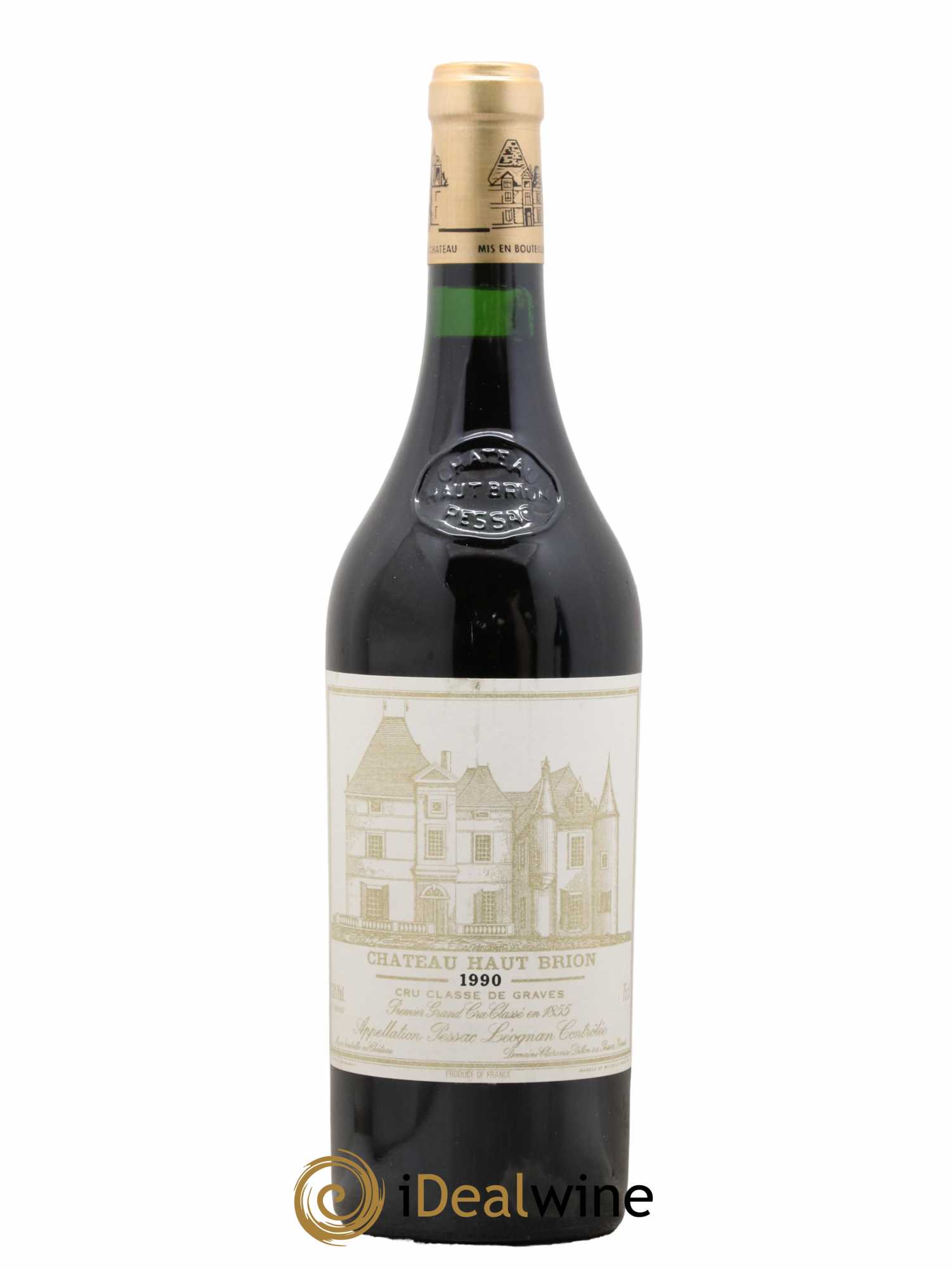 Château Haut Brion 1er Grand Cru Classé 1990 - Lot de 1 bouteille - 0