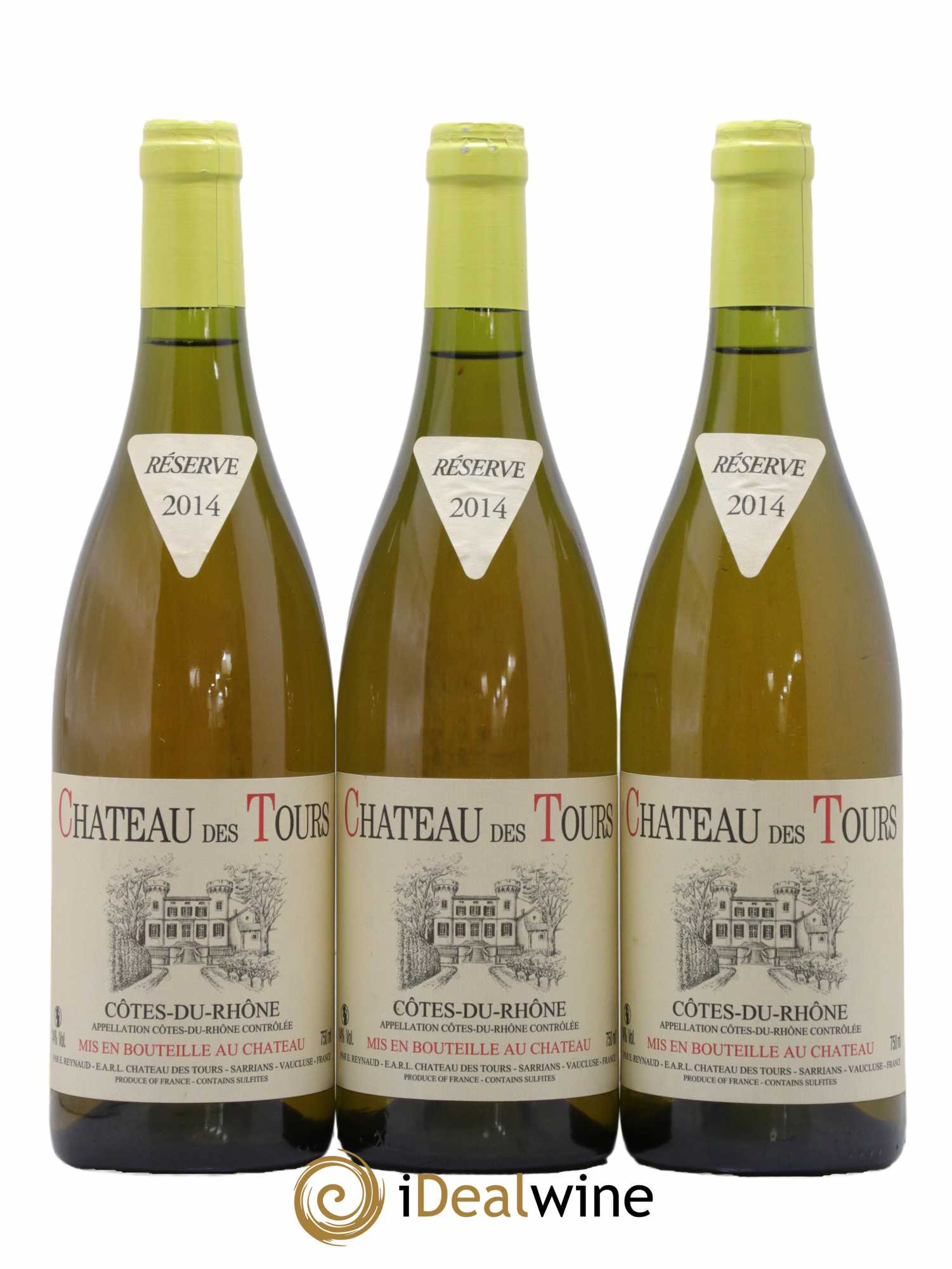 Côtes-du-Rhône Château des Tours Emmanuel Reynaud 2014 - Posten von 3 Flaschen - 0