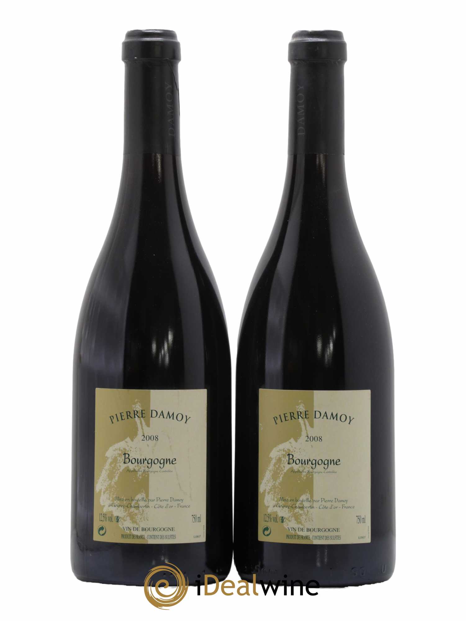 Bourgogne Pierre Damoy 2008 - Posten von 2 Flaschen - 0