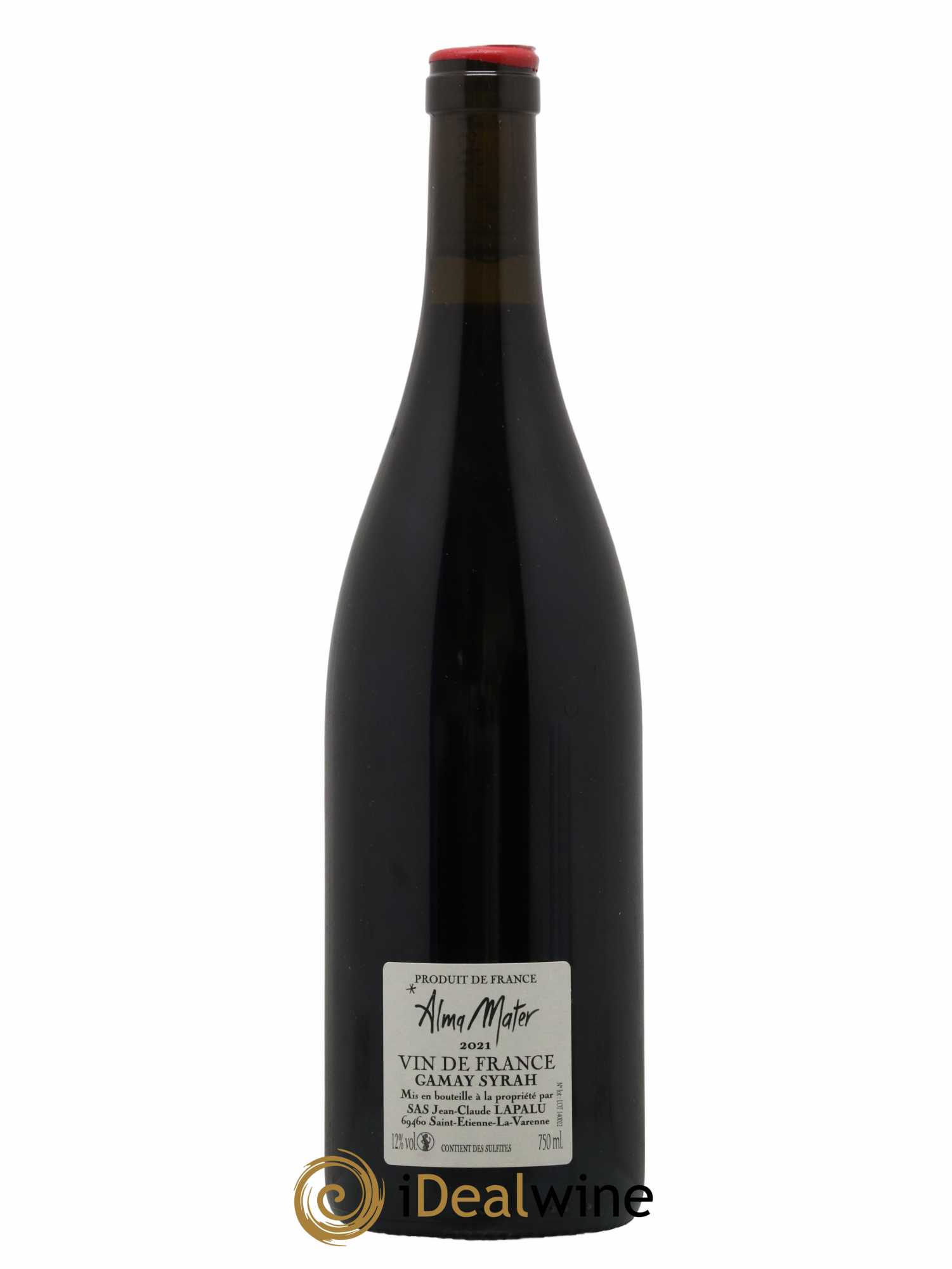 Vin de France Alma Mater Jean-Claude Lapalu 2021 - Lot de 1 bouteille - 1