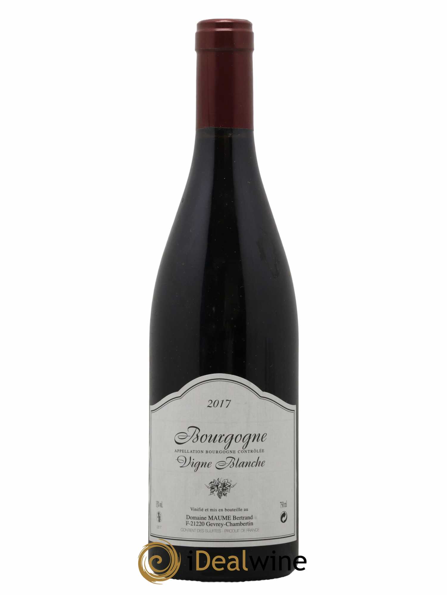 Bourgogne Vigne Blanche Domaine Maume Bertrand 2017 - Lot de 1 bouteille - 0