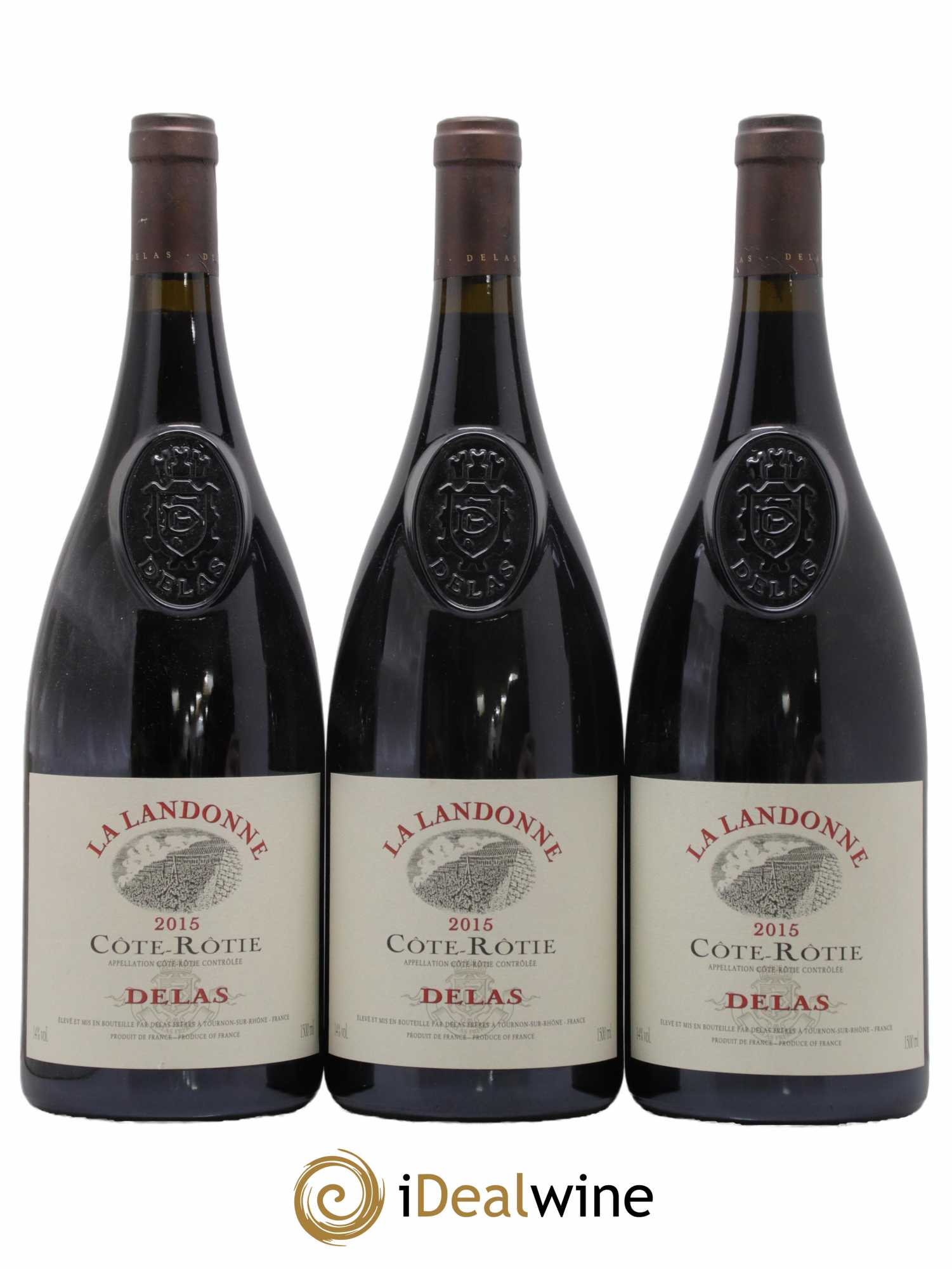 Côte-Rôtie La Landonne Delas Frères 2015 - Lot de 3 magnums - 0