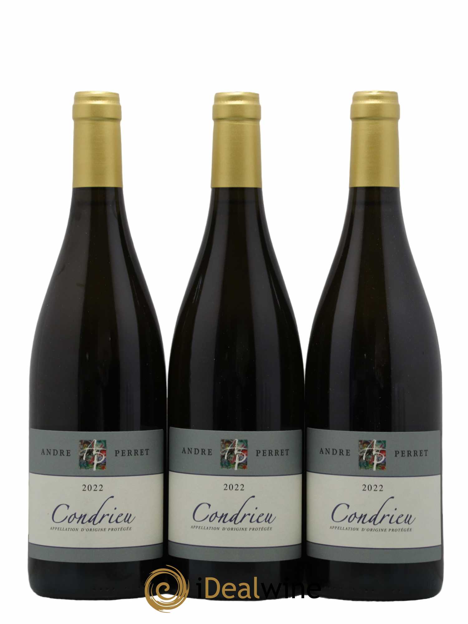 Condrieu André Perret 2022 - Lot de 3 bouteilles - 0