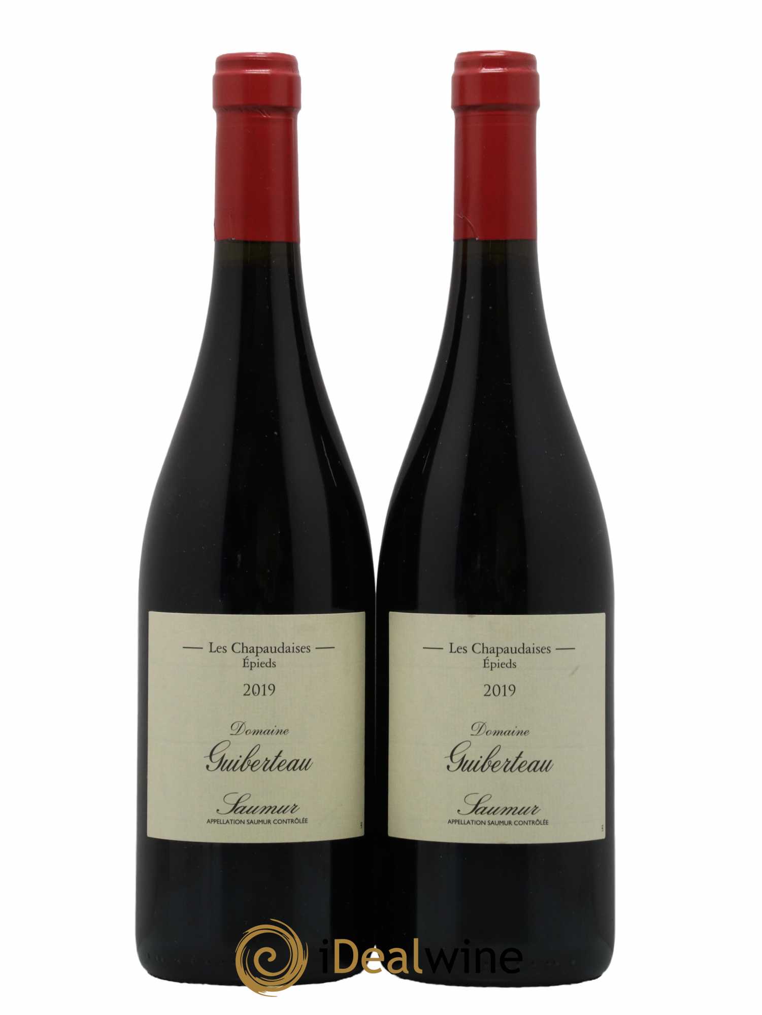 Saumur Les Chapaudaises Domaine Guiberteau 2019 - Lot de 2 bouteilles - 0