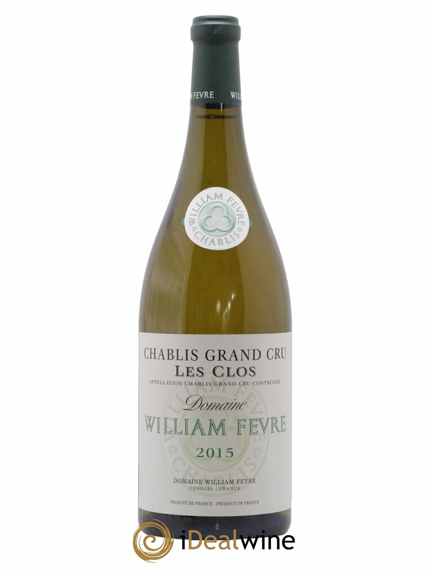 Chablis Grand Cru Les Clos William Fèvre 2015 - Lot of 1 magnum - 0