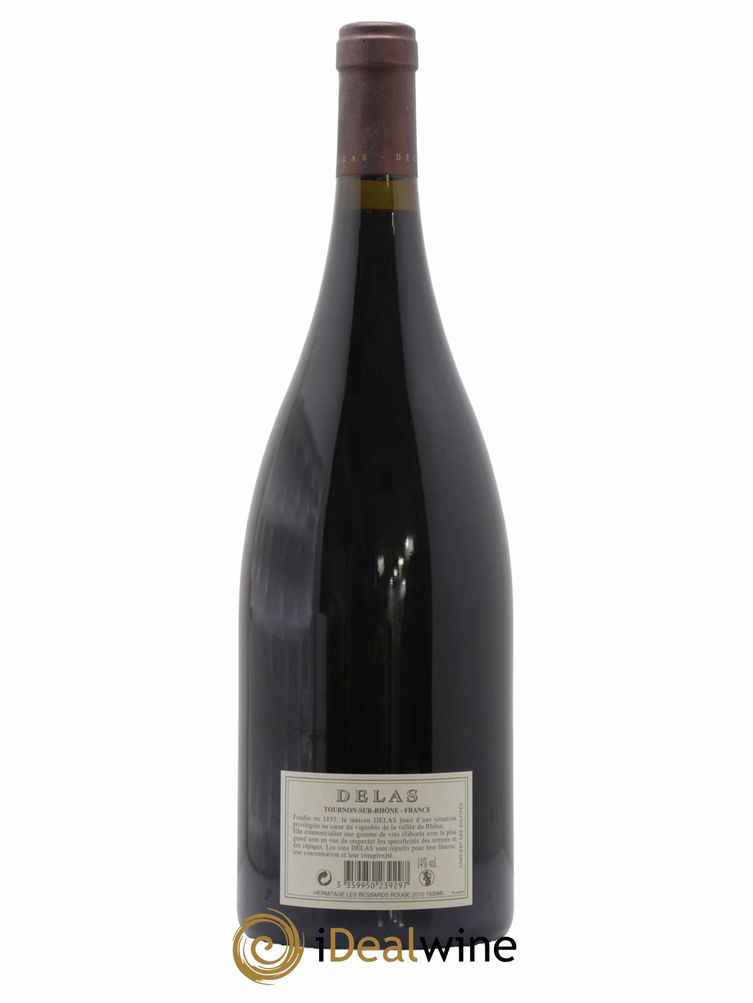 Hermitage Les Bessards Delas Frères 2010 - Lot de 1 magnum - 1