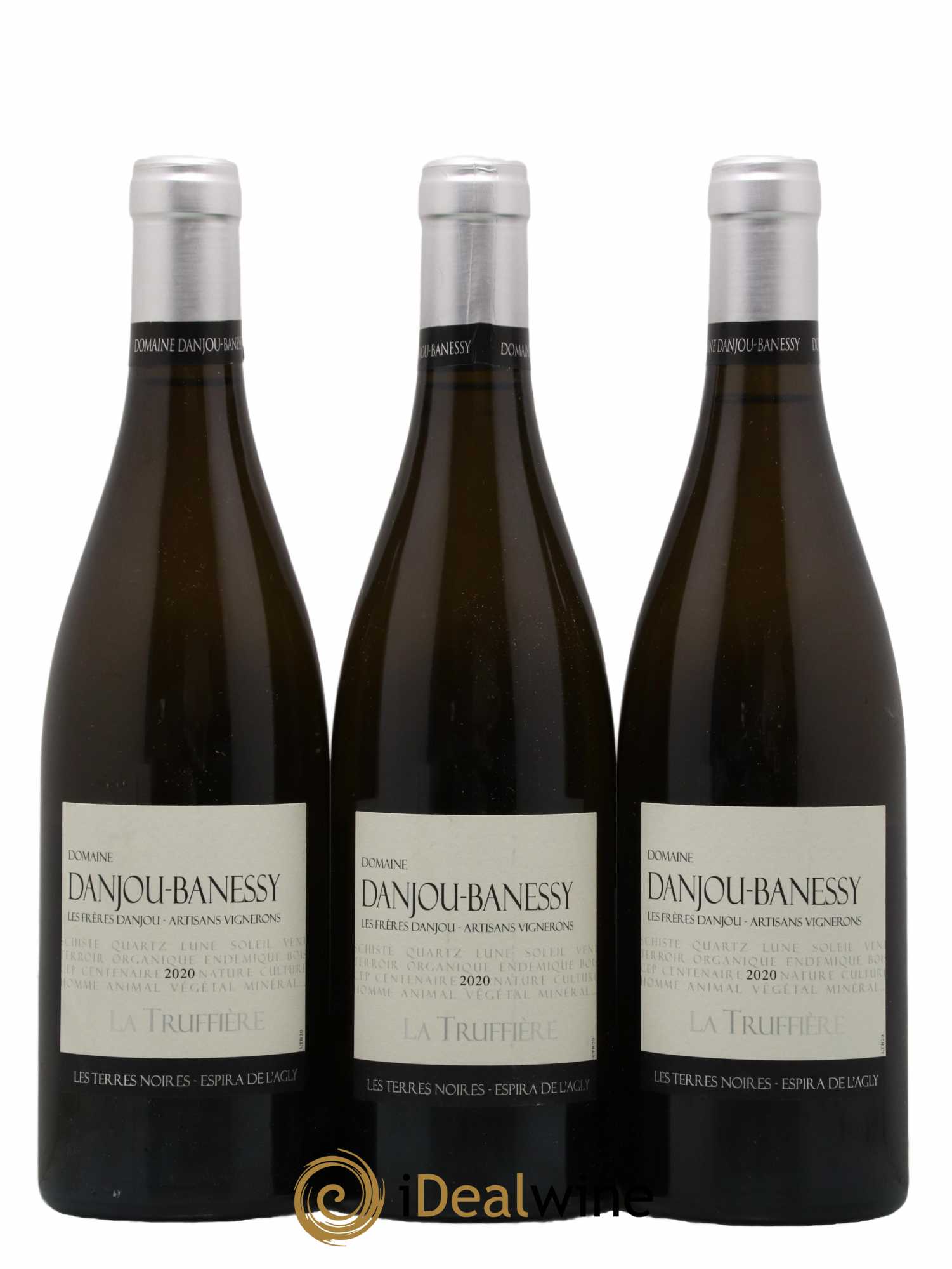 Côtes Catalanes La Truffière Danjou Banessy (Domaine) 2020 - Lot de 3 bouteilles - 0