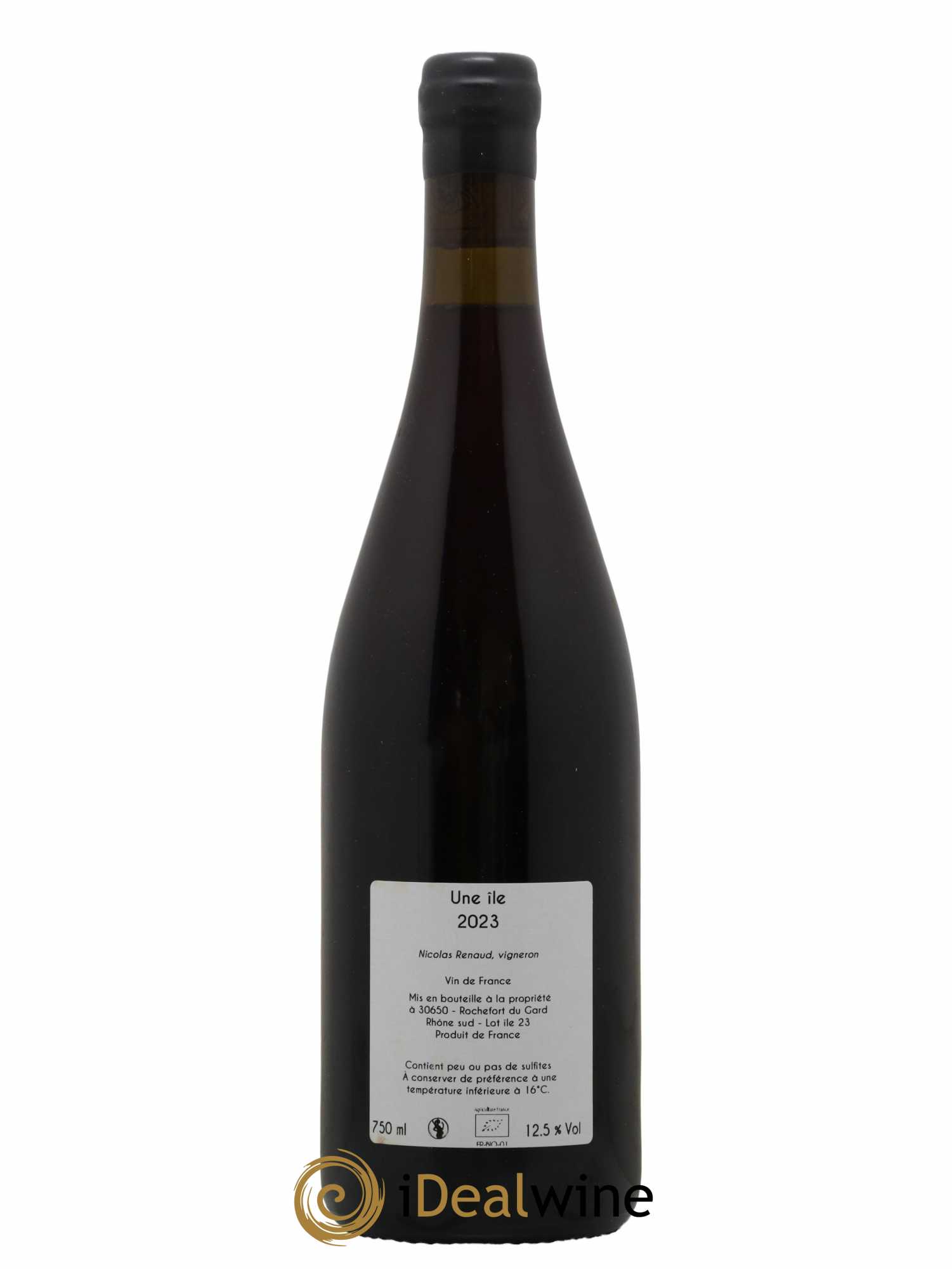 Vin de France Une Ile Clos des Grillons 2023 - Lot de 1 bouteille - 1