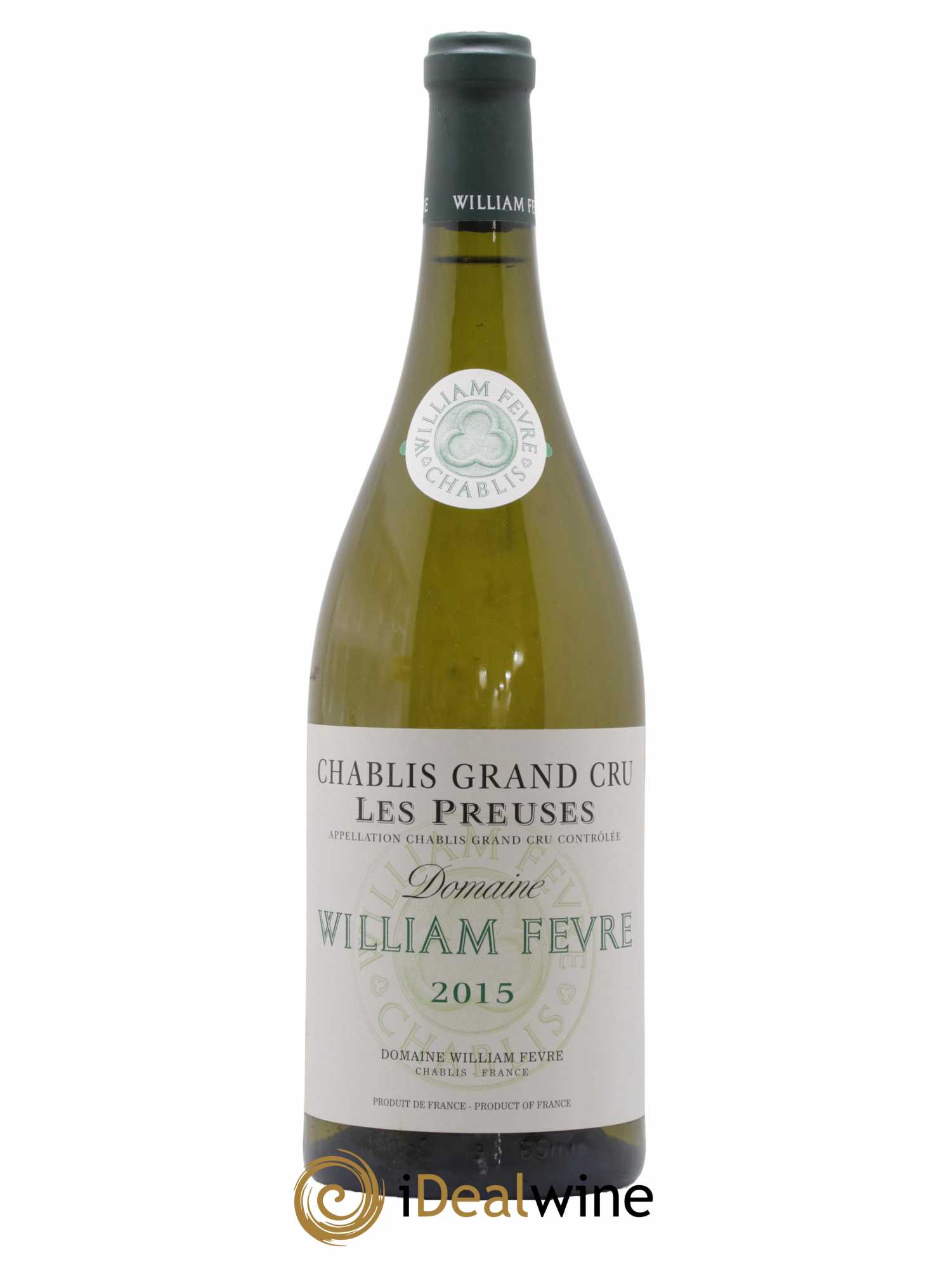 Chablis Grand Cru les Preuses William Fèvre 2015 - Posten von 1 Magnum - 0