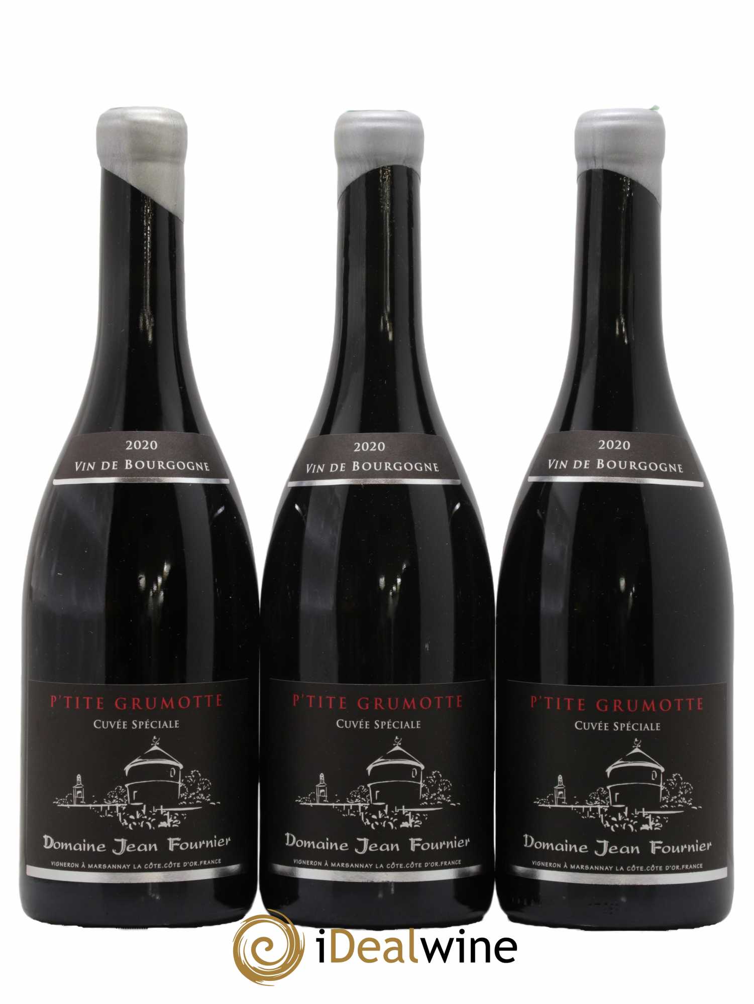 Marsannay P'tite Grumotte Cuvée Spéciale Fournier 2020 - Lot de 3 bouteilles - 0