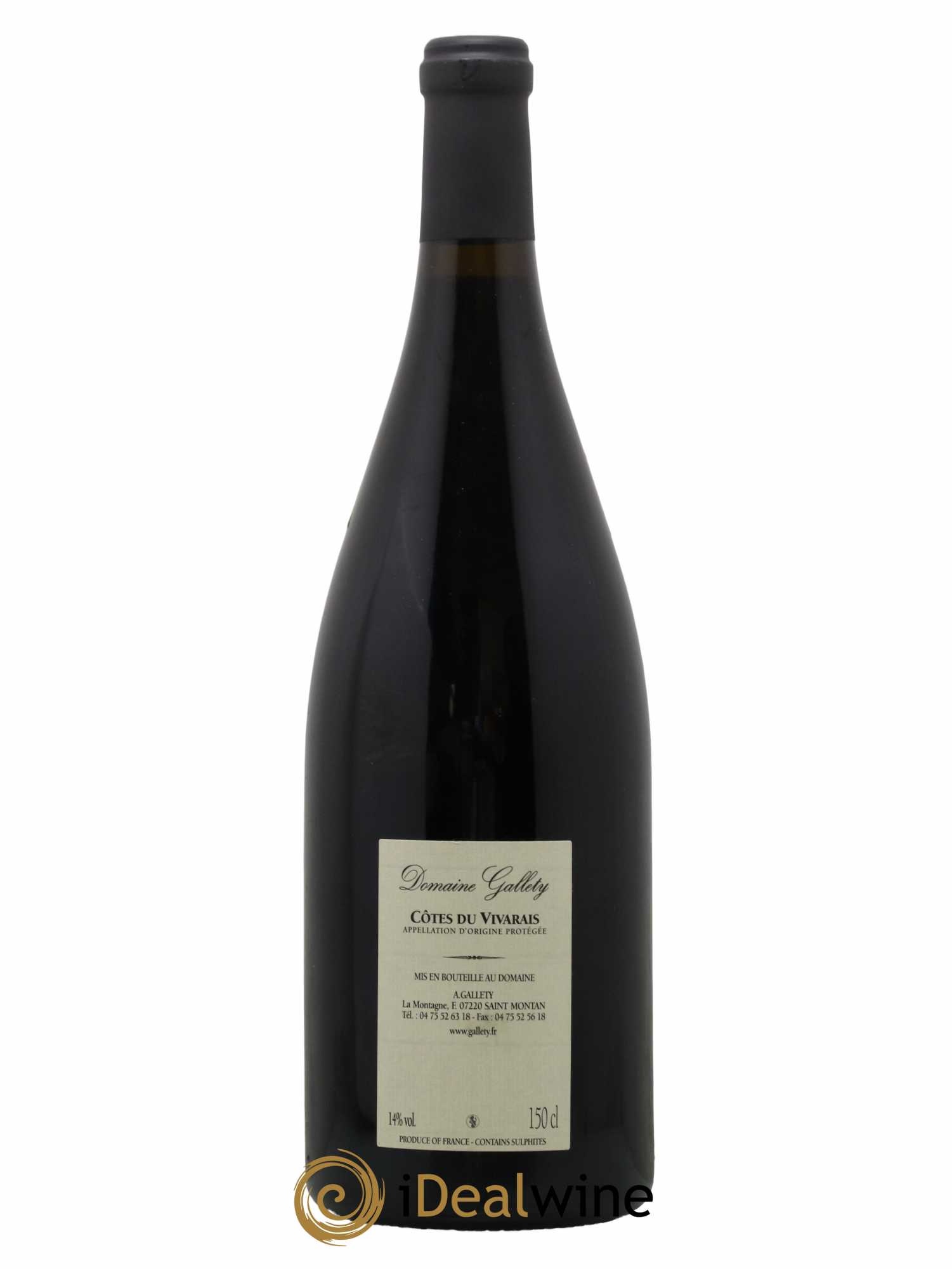 Côtes du Vivarais La Syrare Gallety (Domaine) 2013 - Lot de 1 magnum - 1