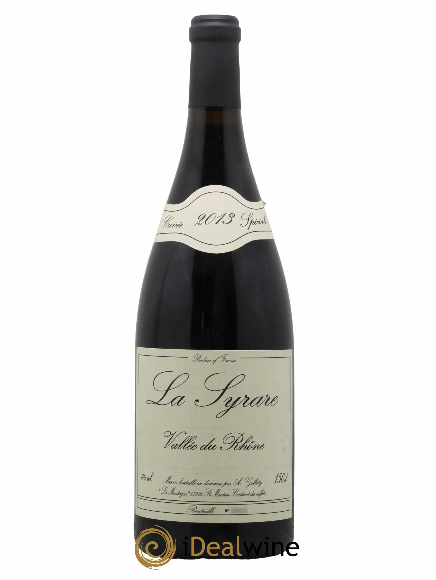 Côtes du Vivarais La Syrare Gallety (Domaine) 2013 - Lot de 1 magnum - 0
