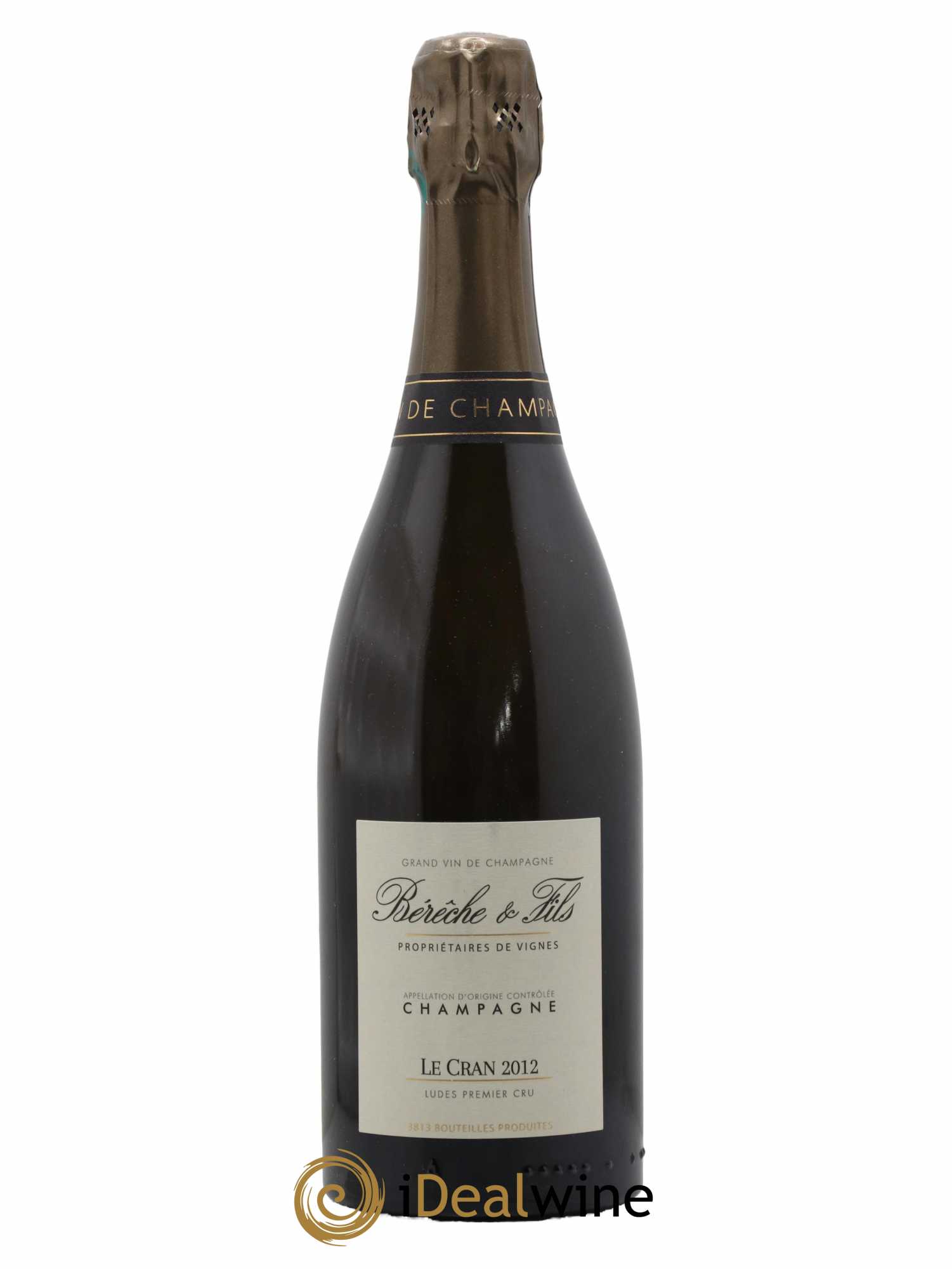 Ludes 1er Cru Le Cran Extra-Brut Bérêche et Fils 2012 - Lot de 1 bouteille - 0