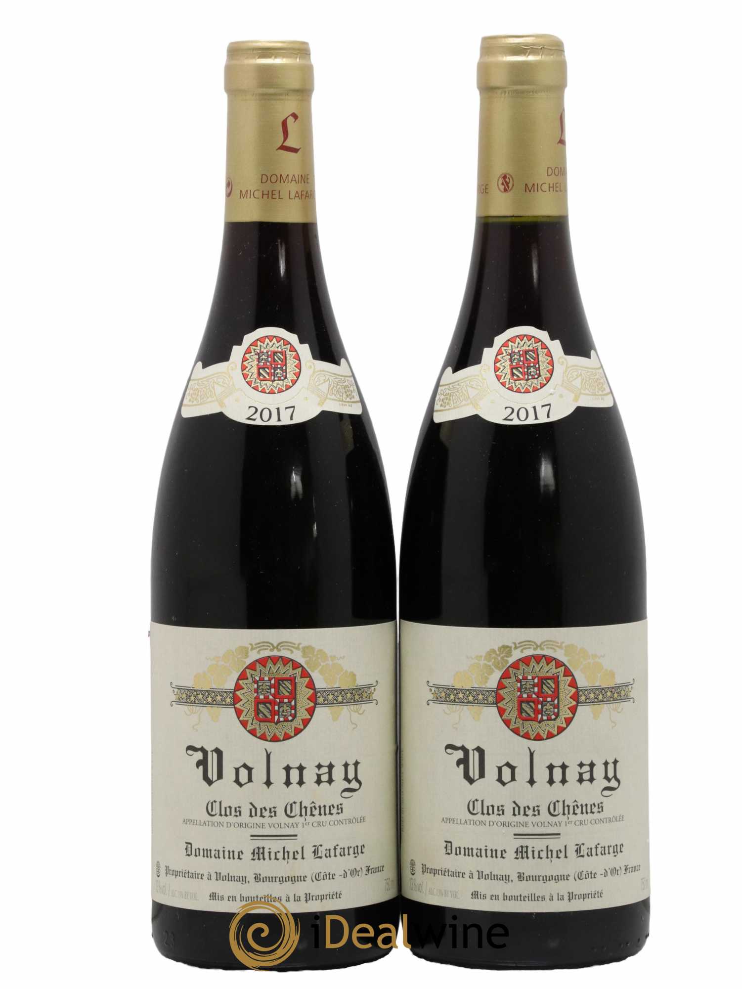 Volnay 1er Cru Clos des Chênes Lafarge (Domaine) 2017 - Lot de 2 bouteilles - 0