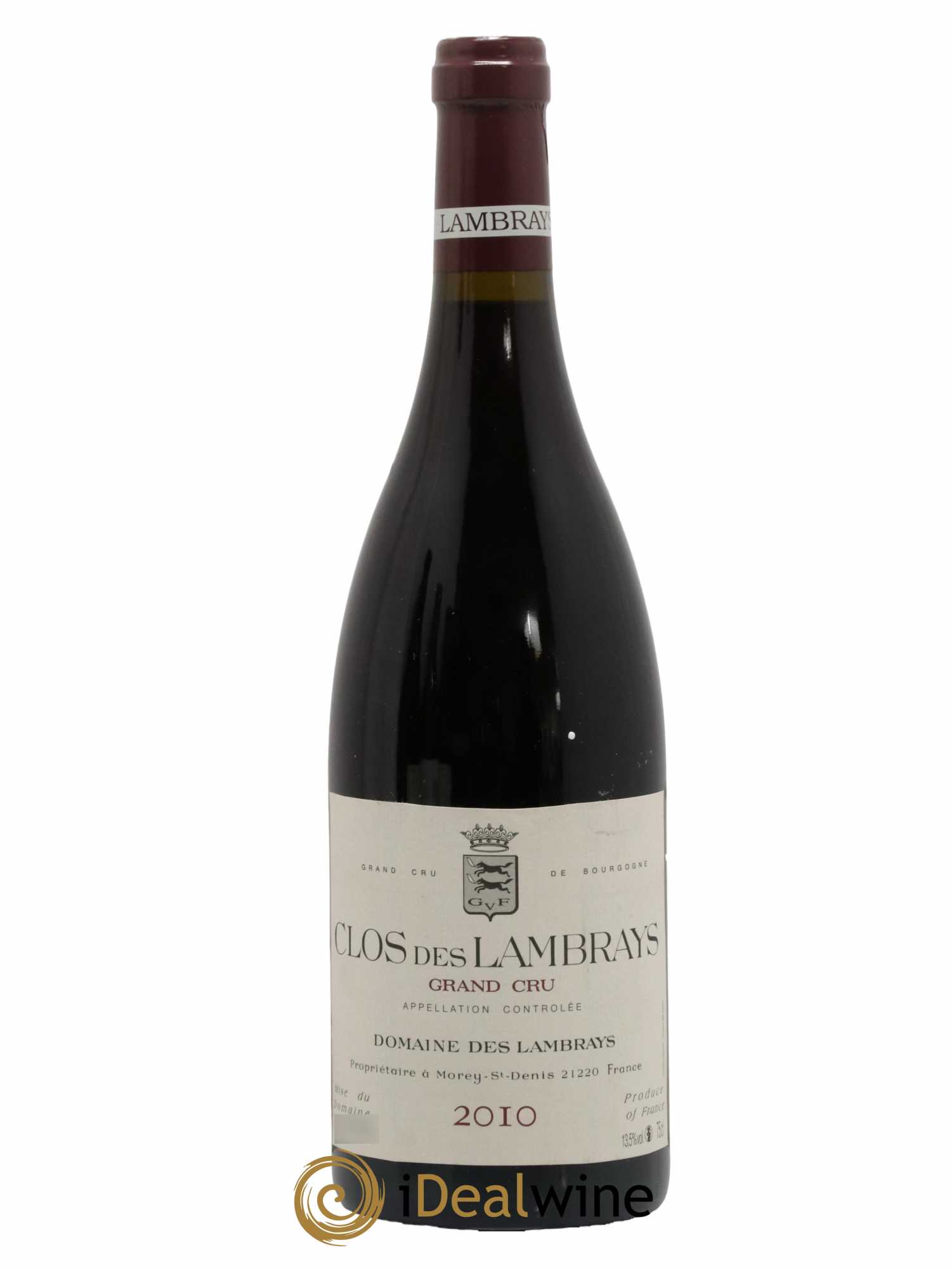 Clos des Lambrays Grand Cru Domaine des Lambrays 2010 - Lot de 1 bouteille - 0