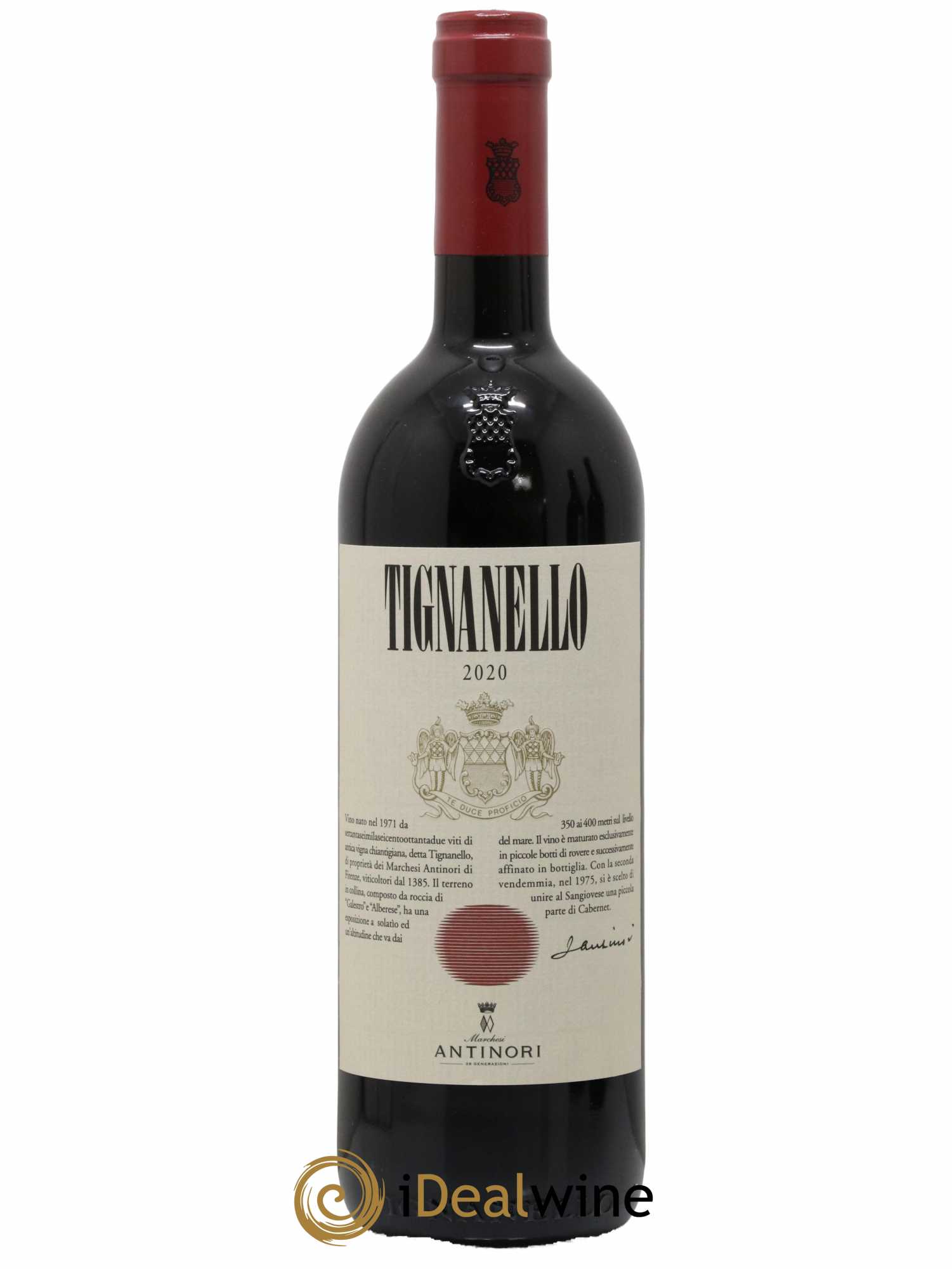 Toscana IGT Tignanello Tenuta Tignanello - Marchesi Antinori 2020 - Lot de 1 bouteille - 0
