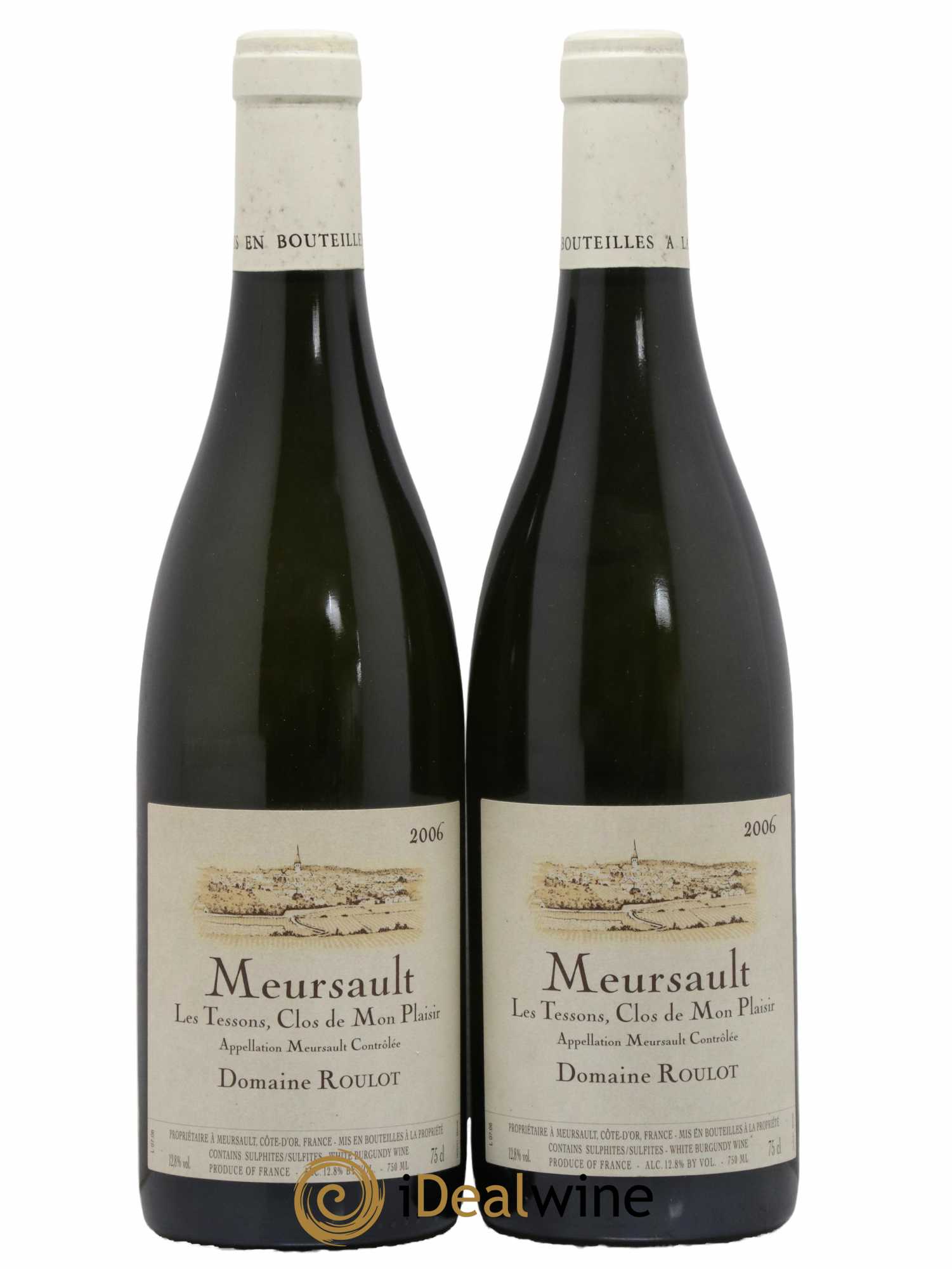 Meursault Les Tessons Clos de Mon plaisir Roulot (Domaine) 2006 - Lot de 2 bouteilles - 0