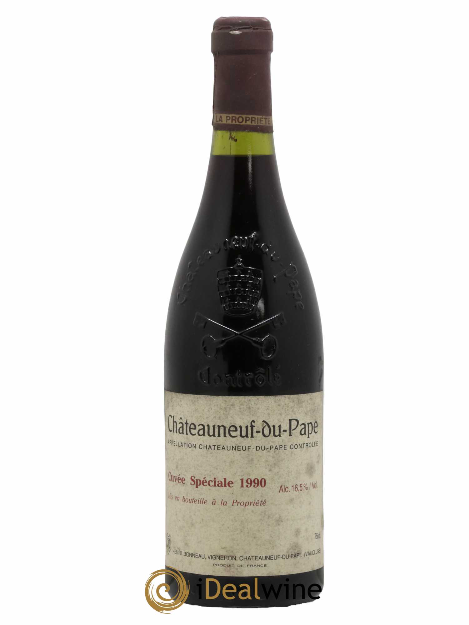 Châteauneuf-du-Pape Cuvée spéciale Henri Bonneau & Fils 1990 - Lot de 1 bouteille - 0
