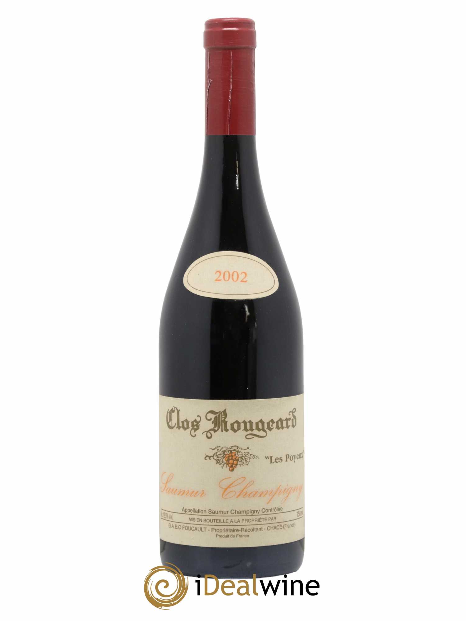 Saumur-Champigny Les Poyeux Clos Rougeard 2002 - Lot de 1 bouteille - 0