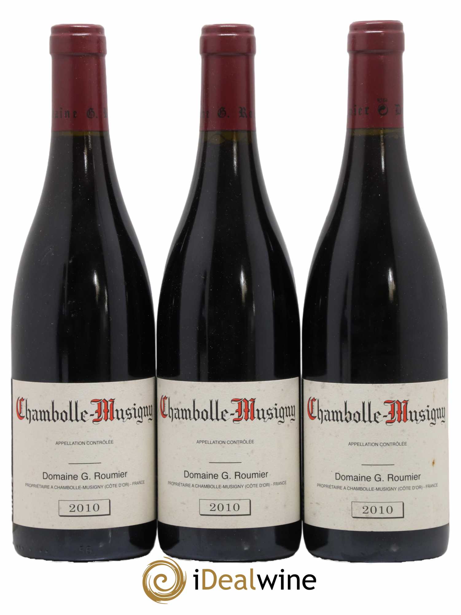 Chambolle-Musigny Georges Roumier (Domaine) 2010 - Lot de 3 bouteilles - 0