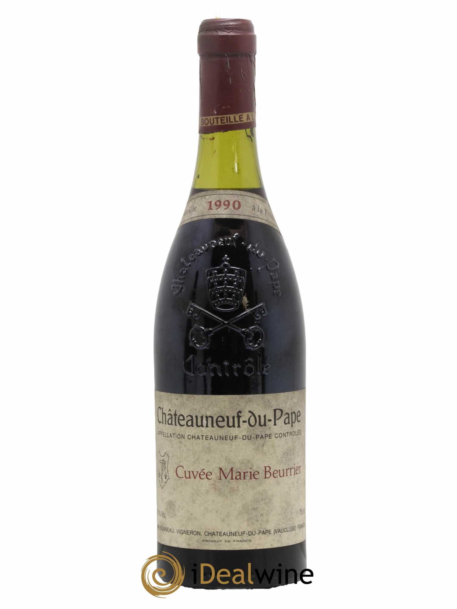 Châteauneuf-du-Pape Marie Beurrier Henri Bonneau & Fils 1990 - Lot de 1 bouteille - 0