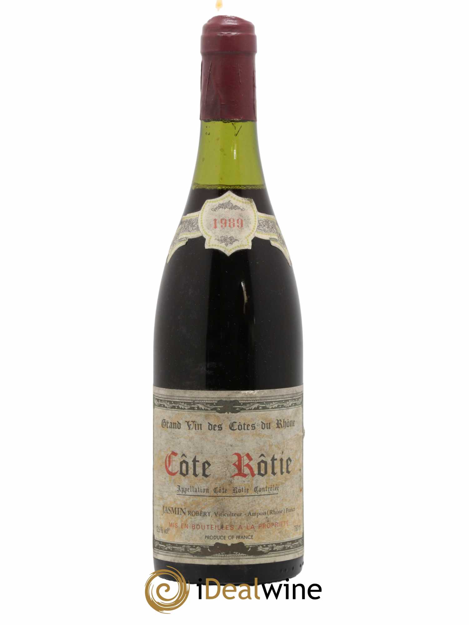 Côte-Rôtie Jasmin (Domaine) 1989 - Lot de 1 bouteille - 0