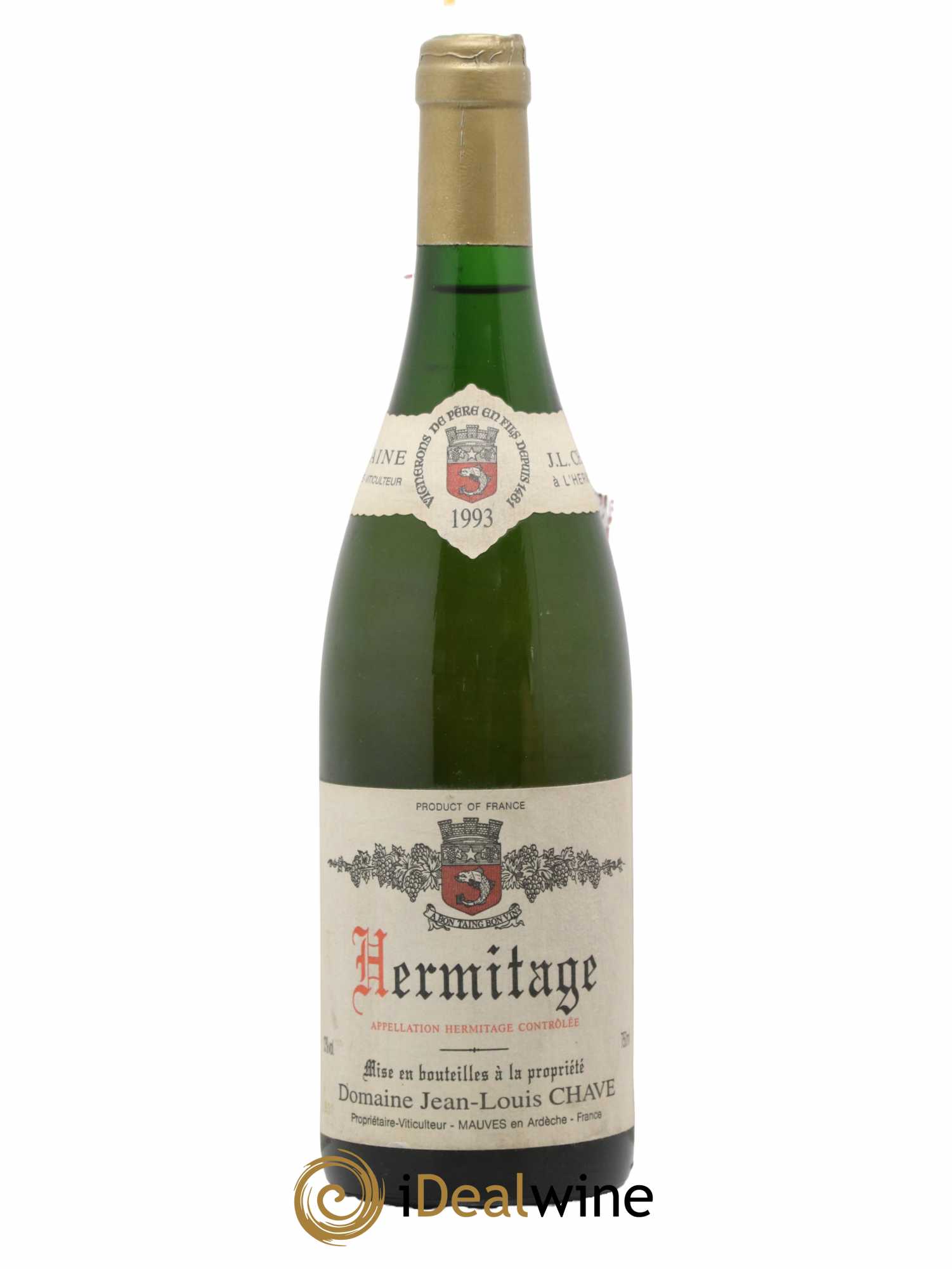 Hermitage Jean-Louis Chave 1993 - Lot de 1 bouteille - 0