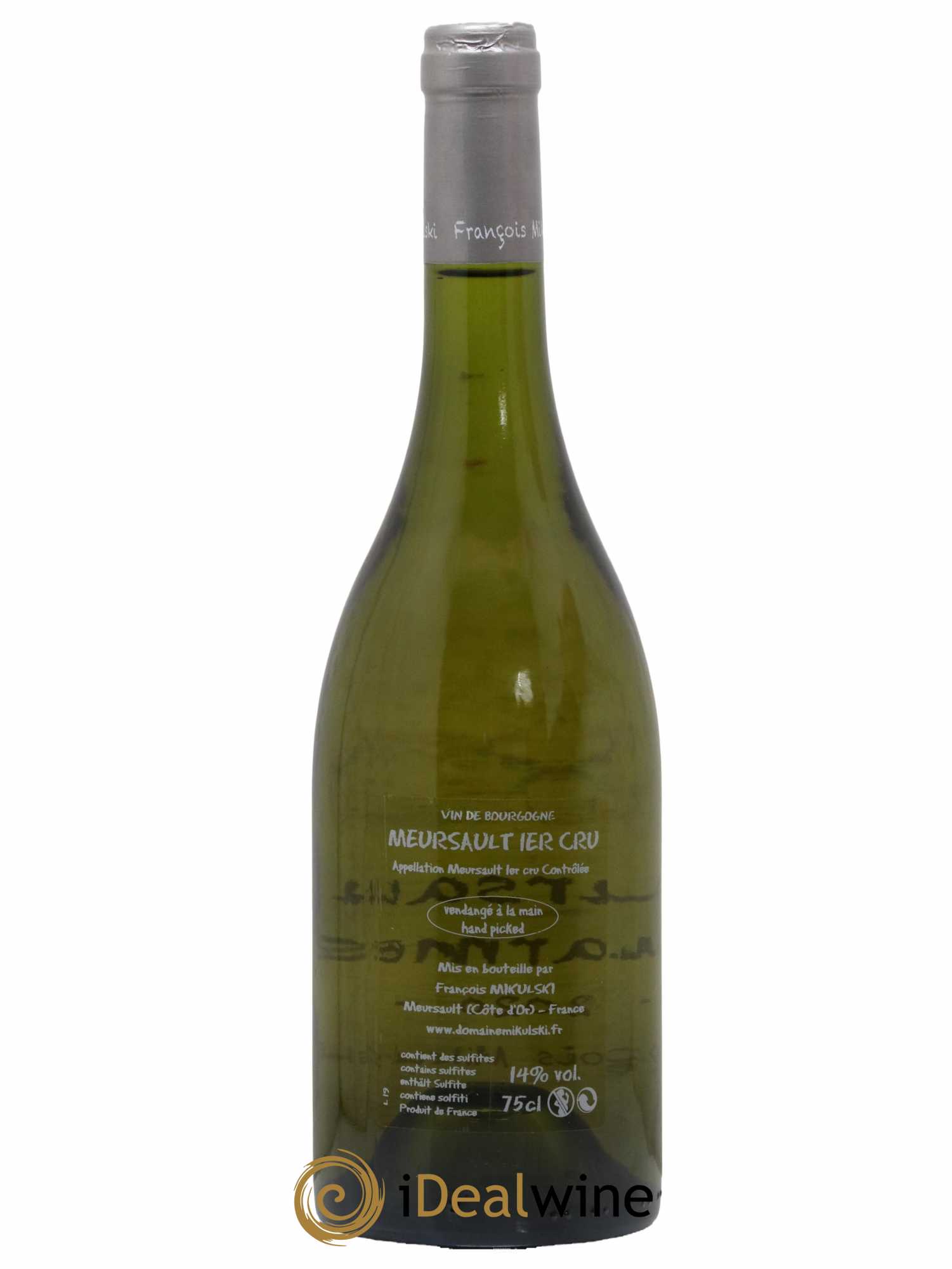 Meursault 1er Cru Charmes François Mikulski 2020 - Lot de 1 bouteille - 1