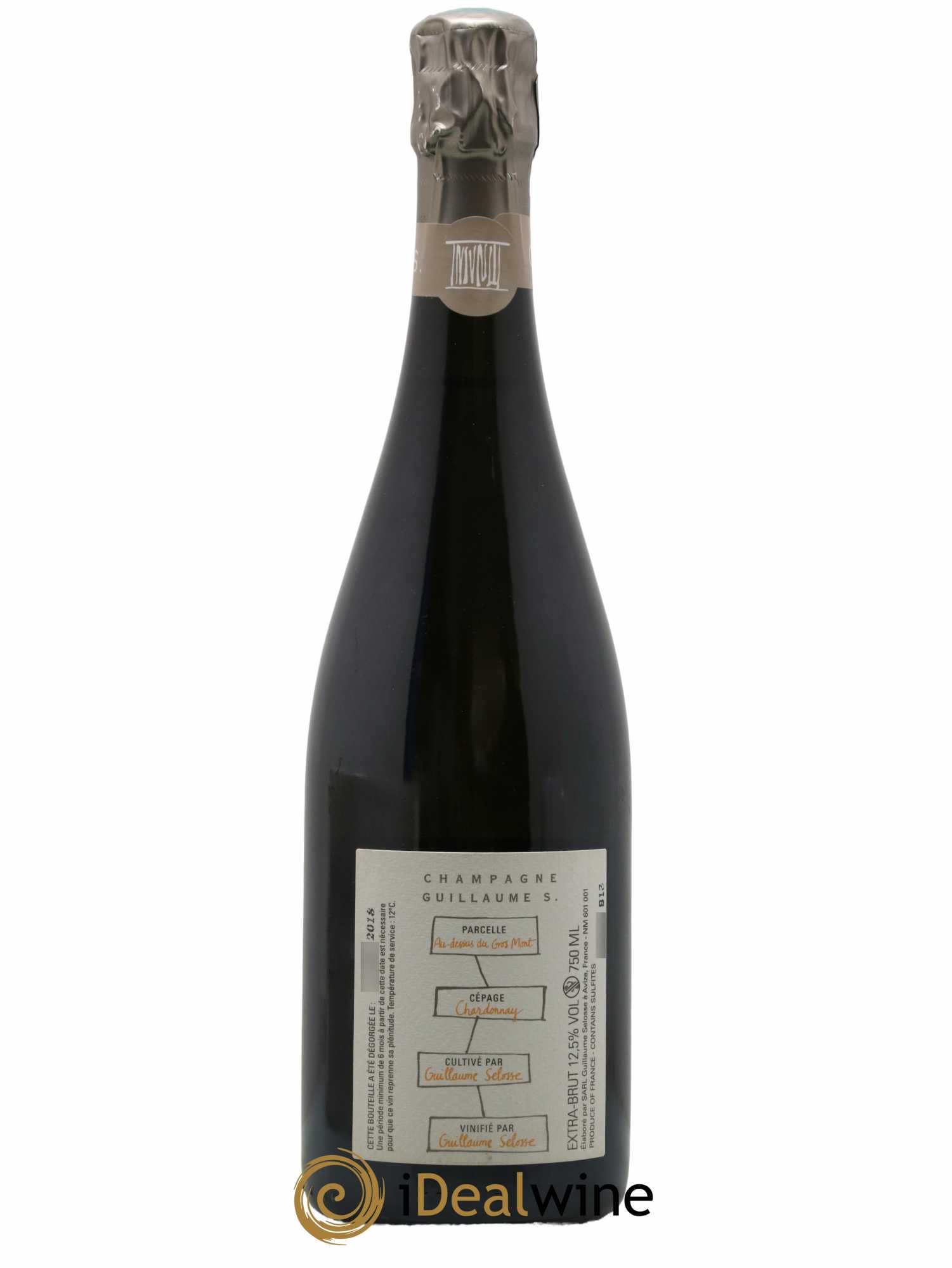 Au Dessus du Gros Mont Guillaume Selosse - Lot de 1 bouteille - 1