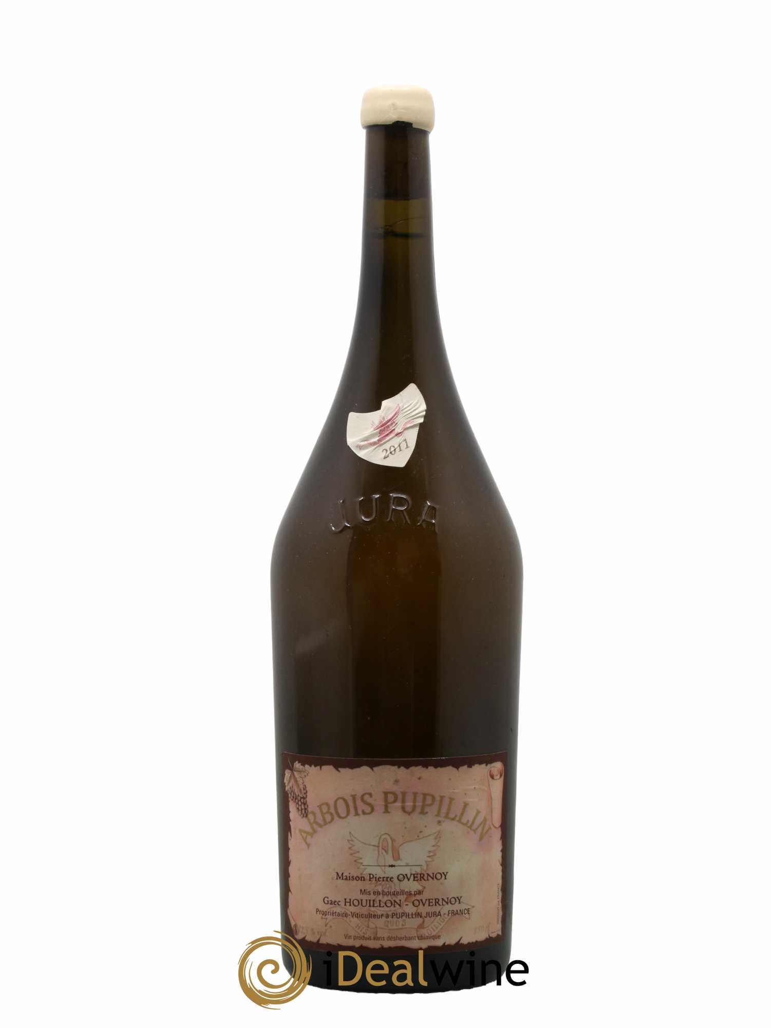 Arbois-Pupillin Chardonnay (cire blanche) Overnoy-Houillon (Domaine) 2011 - Lot de 1 magnum - 0
