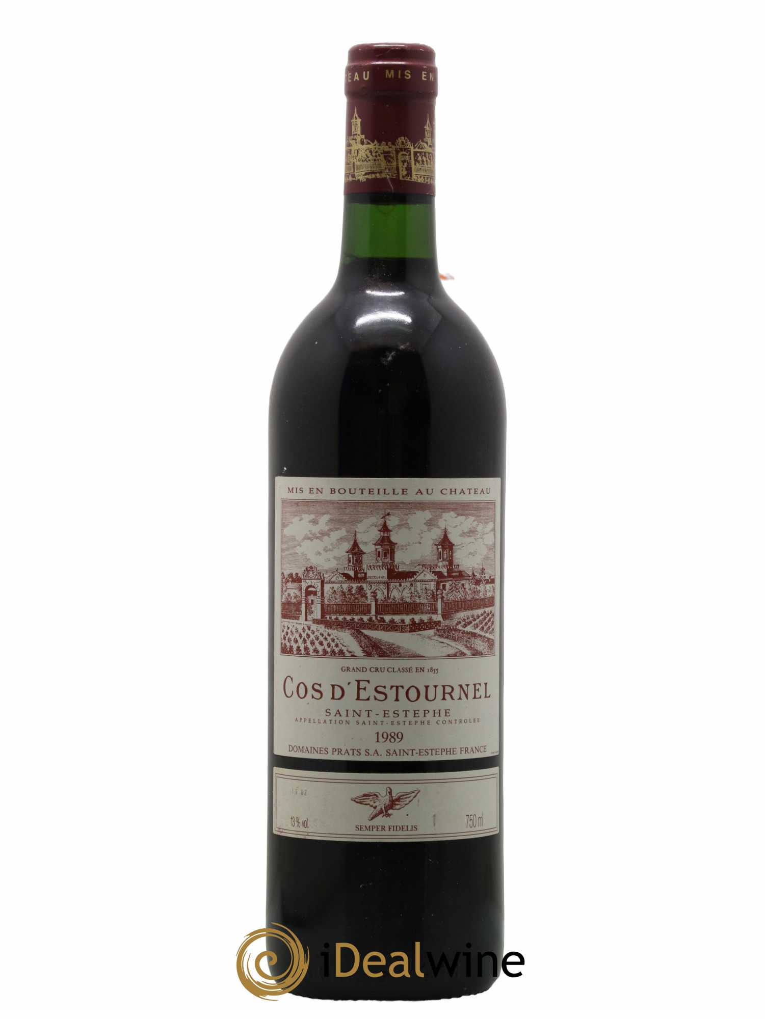 Cos d'Estournel 2ème Grand Cru Classé 1989 - Lot de 1 bouteille - 0
