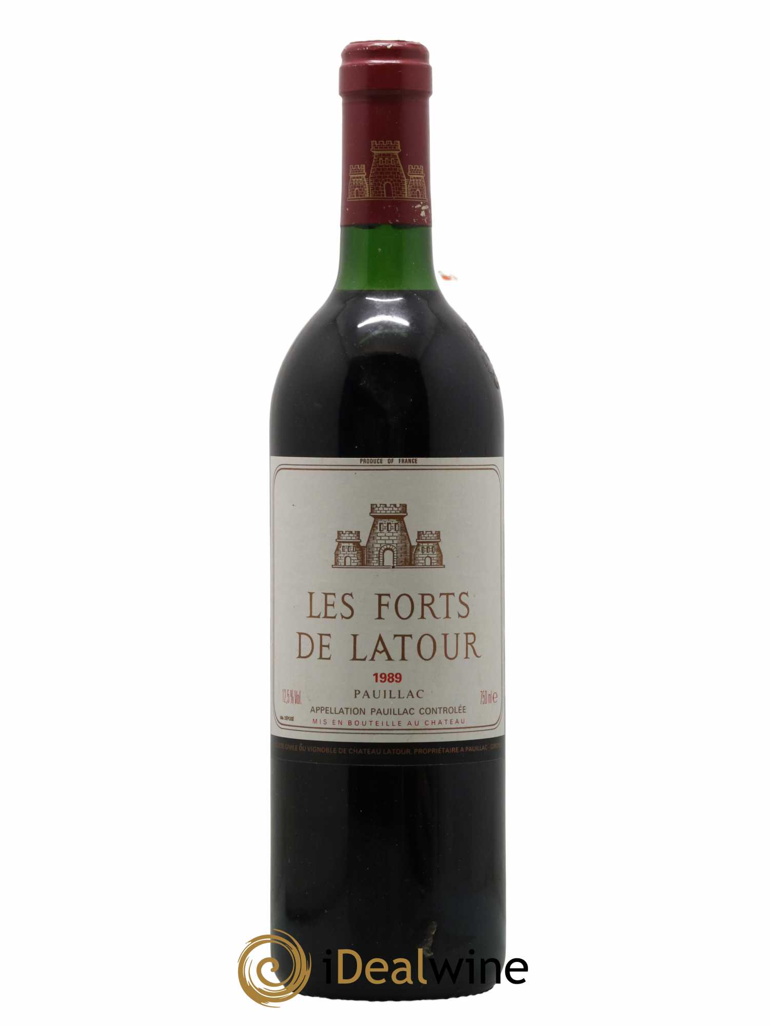 Les Forts de Latour Second Vin 1989 - Lot de 1 bouteille - 0