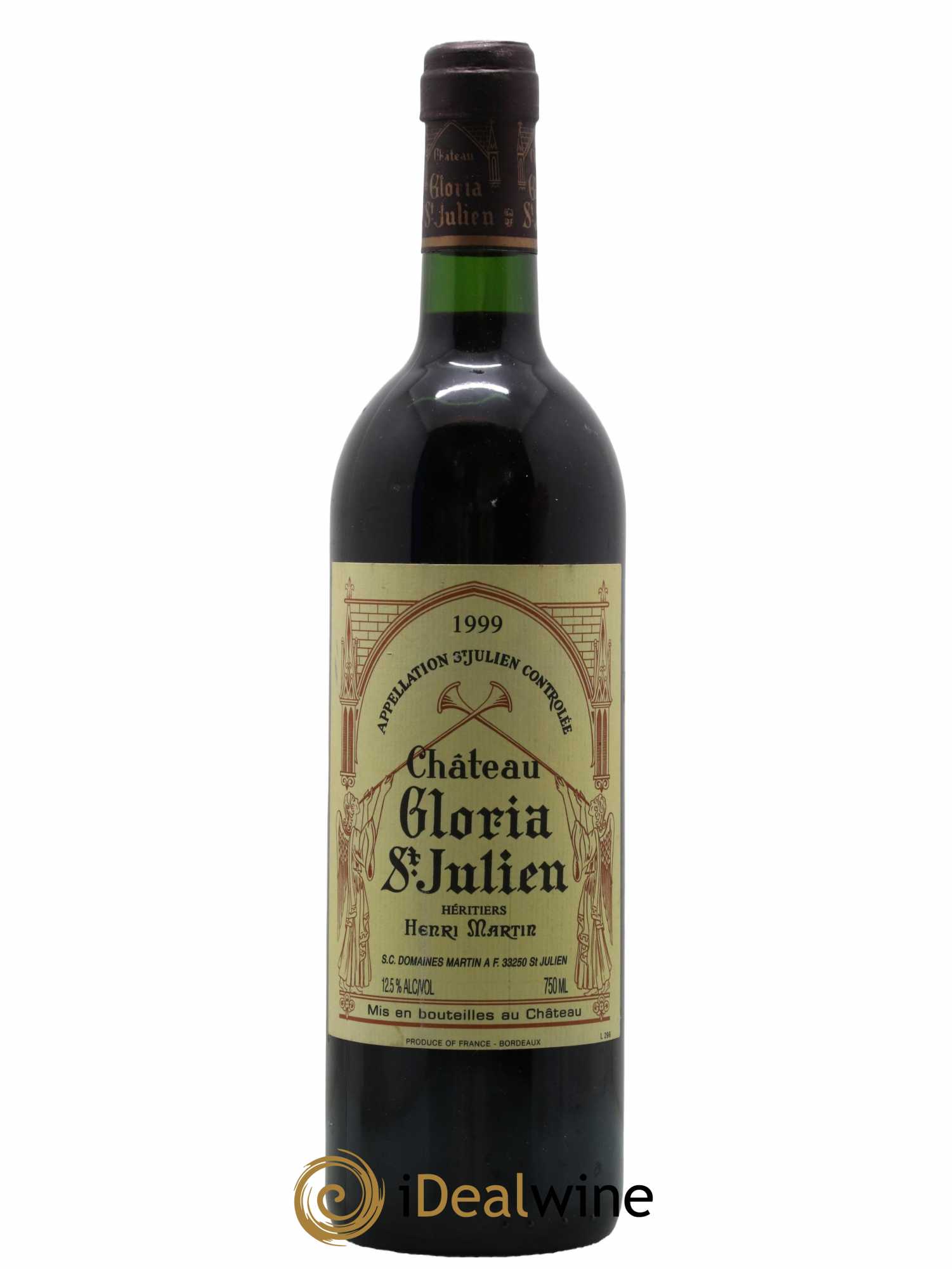 Château Gloria 1999 - Lot de 1 bouteille - 0
