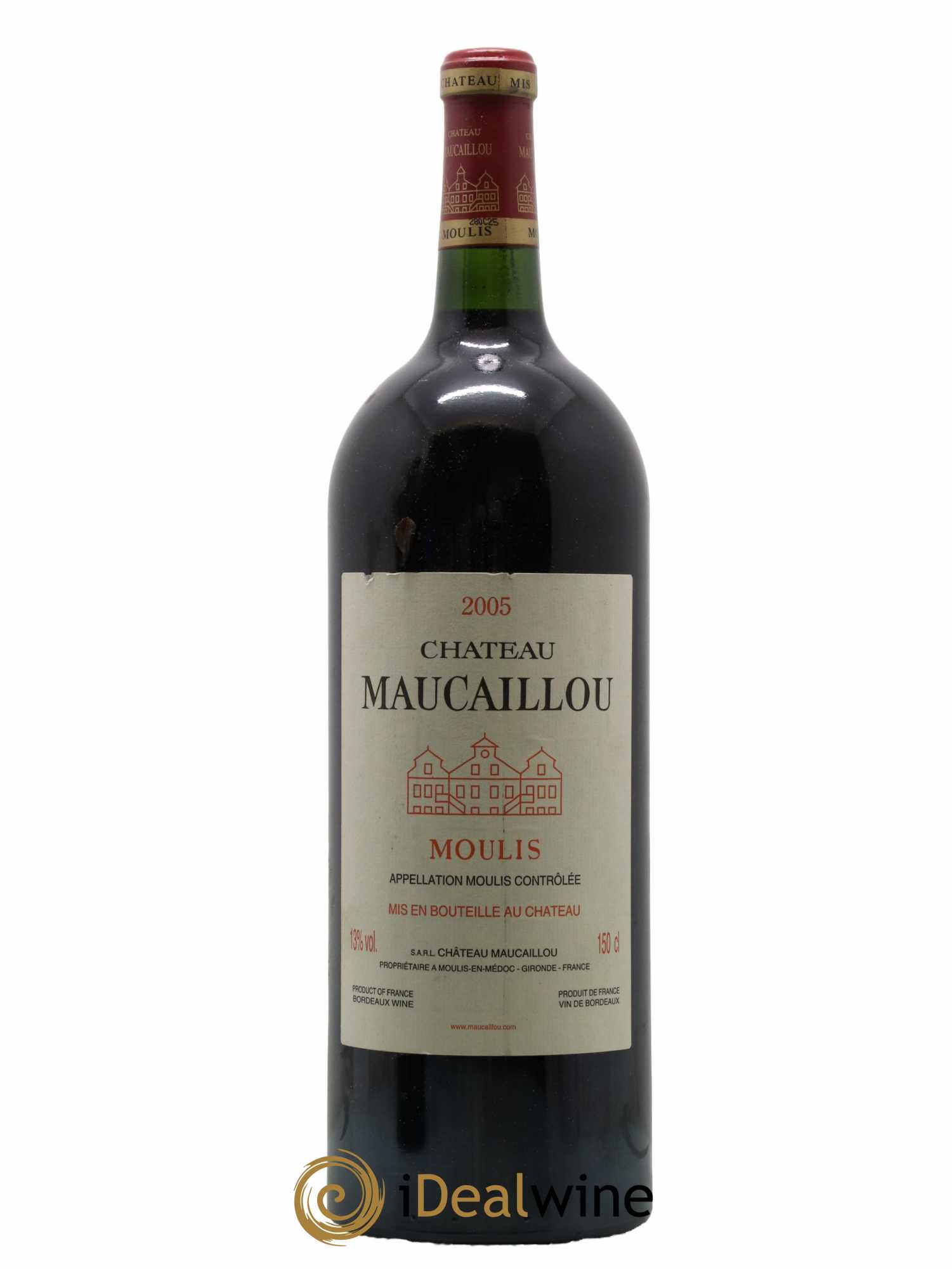 Château Maucaillou 2005 - Lot de 1 magnum - 0