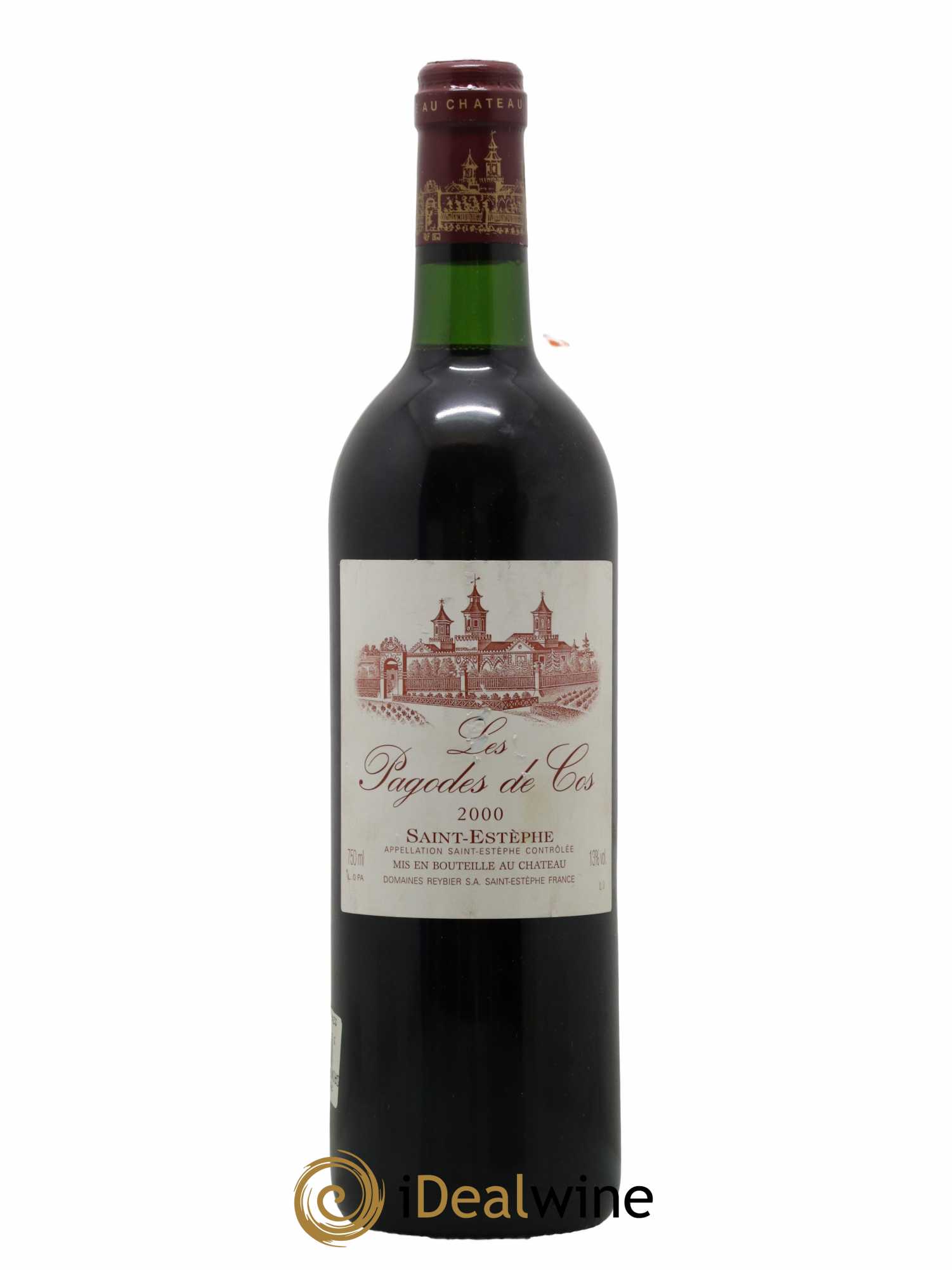 Les Pagodes de Cos Second Vin 2000 - Posten von 1 Flasche - 0