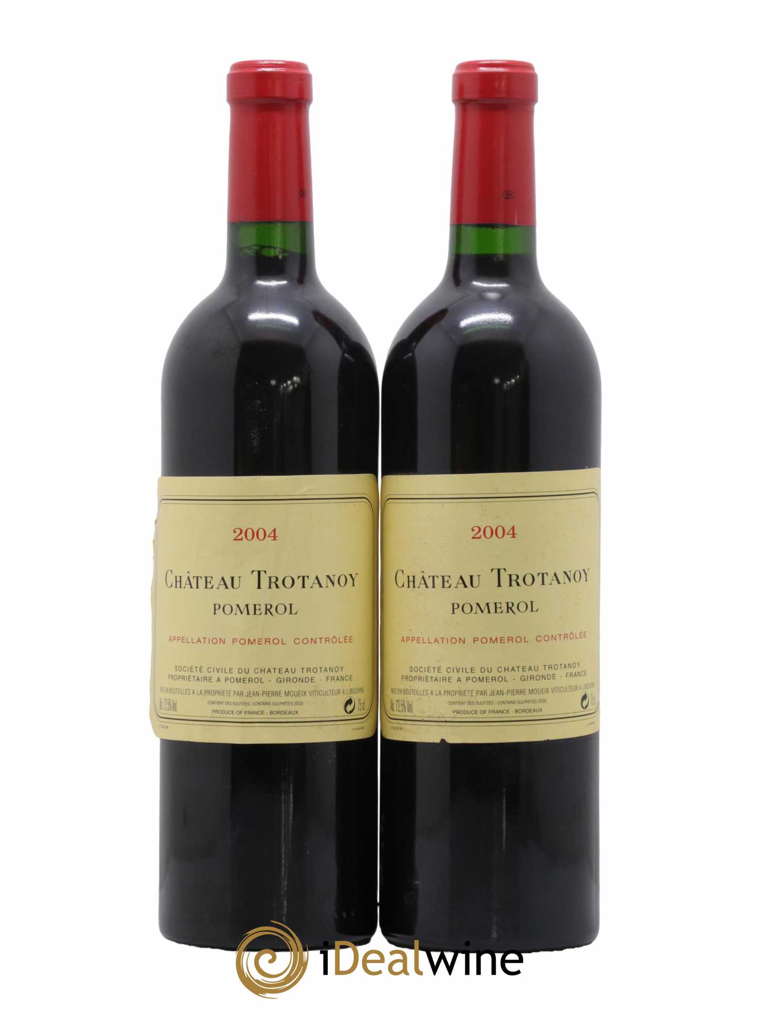 Château Trotanoy 2004 - Lot de 2 bouteilles - 0