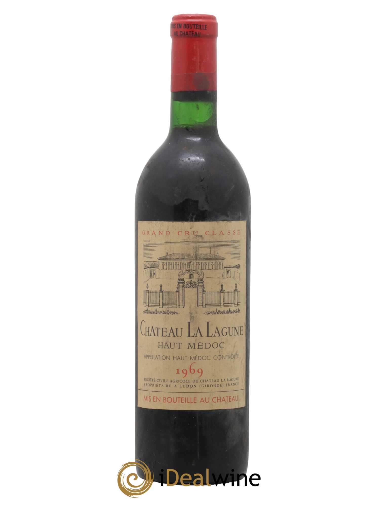 Château la Lagune 3ème Grand Cru Classé 1969 - Lot de 1 bouteille - 0