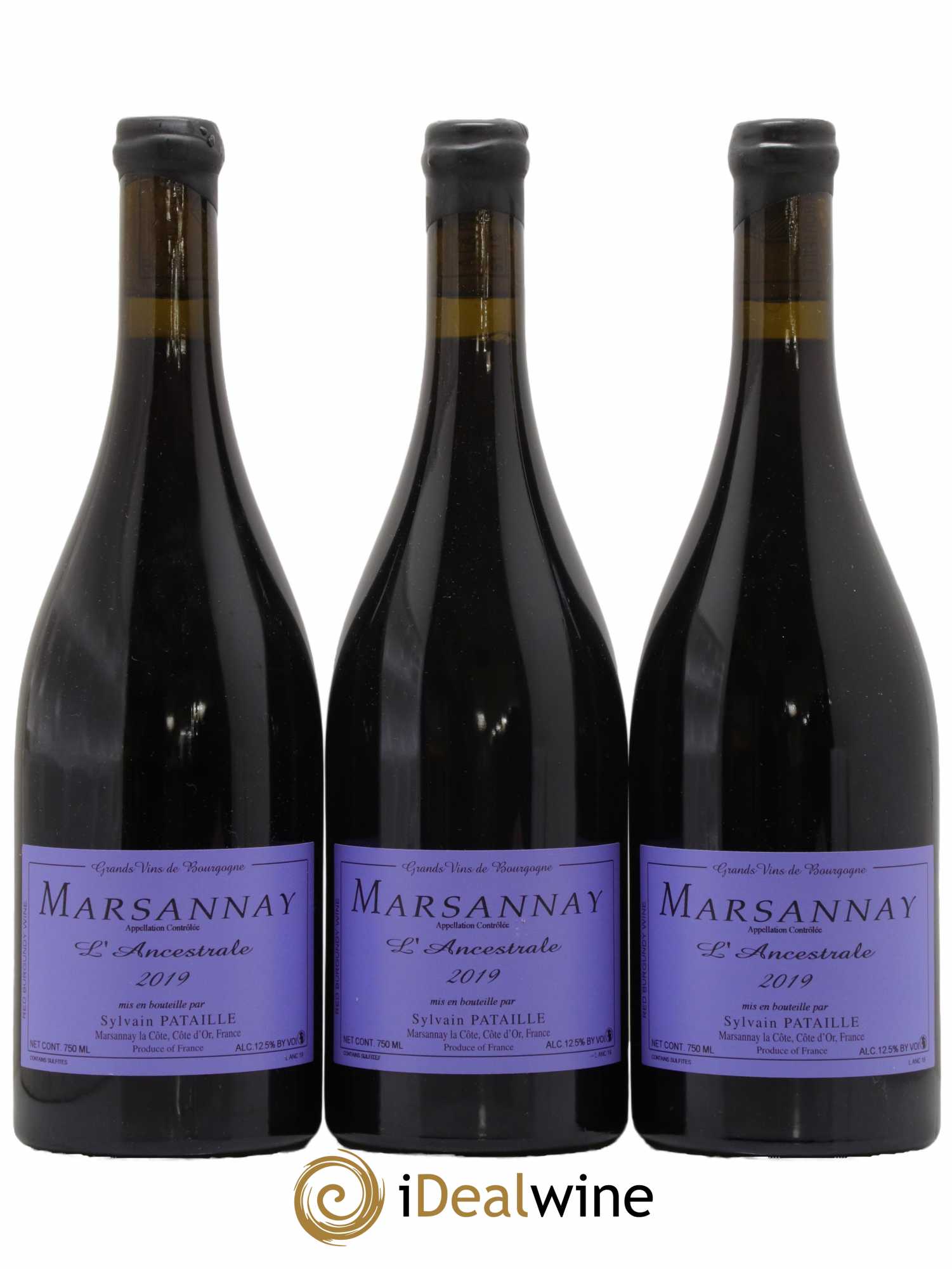 Marsannay L'Ancestrale Sylvain Pataille (Domaine) 2019 - Lot de 3 bouteilles - 0