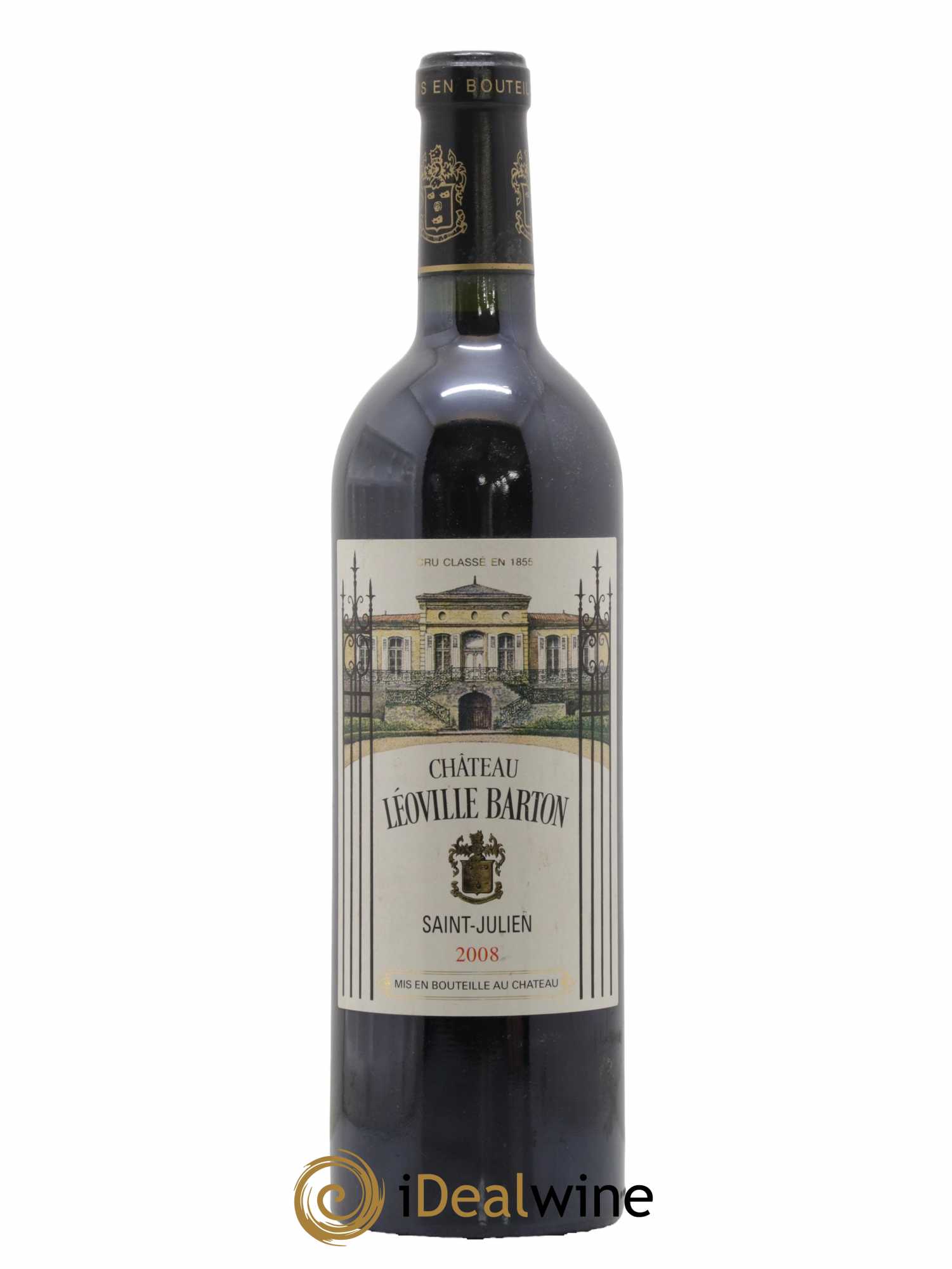 Château Léoville Barton 2ème Grand Cru Classé 2008 - Lot de 1 bouteille - 0