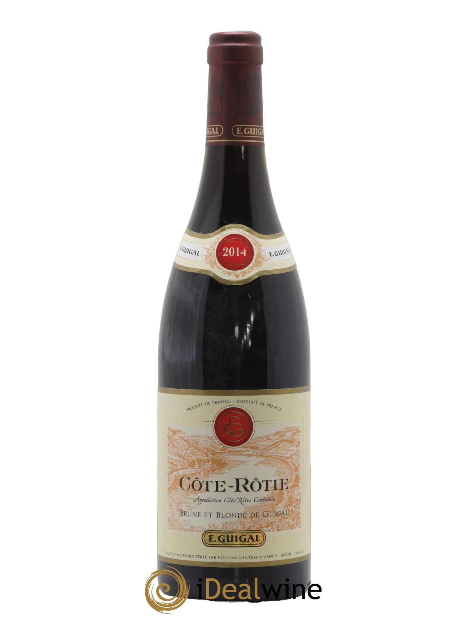 Côte-Rôtie Côtes Brune et Blonde Guigal 2014 - Lot de 1 bouteille - 0