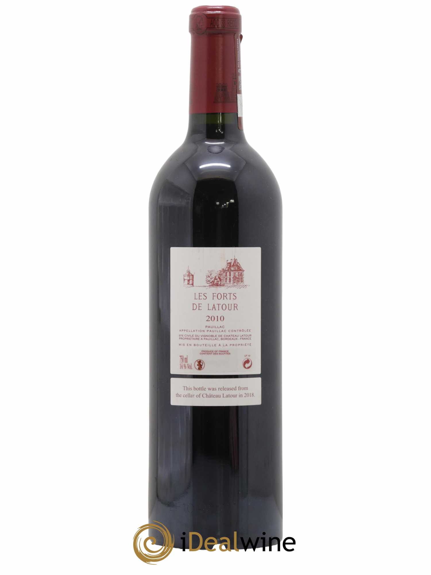 Les Forts de Latour Second Vin 2010 - Lot de 1 bouteille - 1