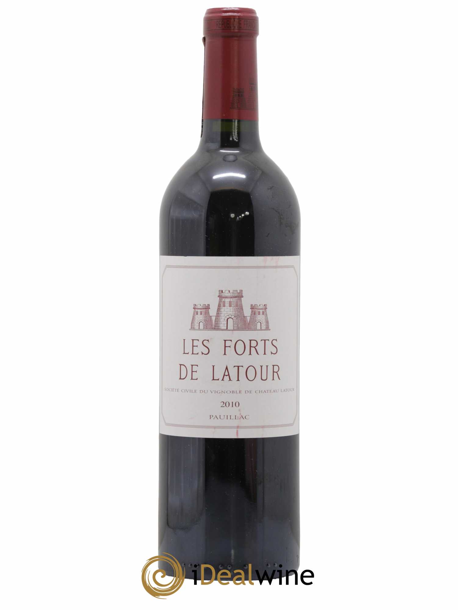 Les Forts de Latour Second Vin 2010 - Lot de 1 bouteille - 0
