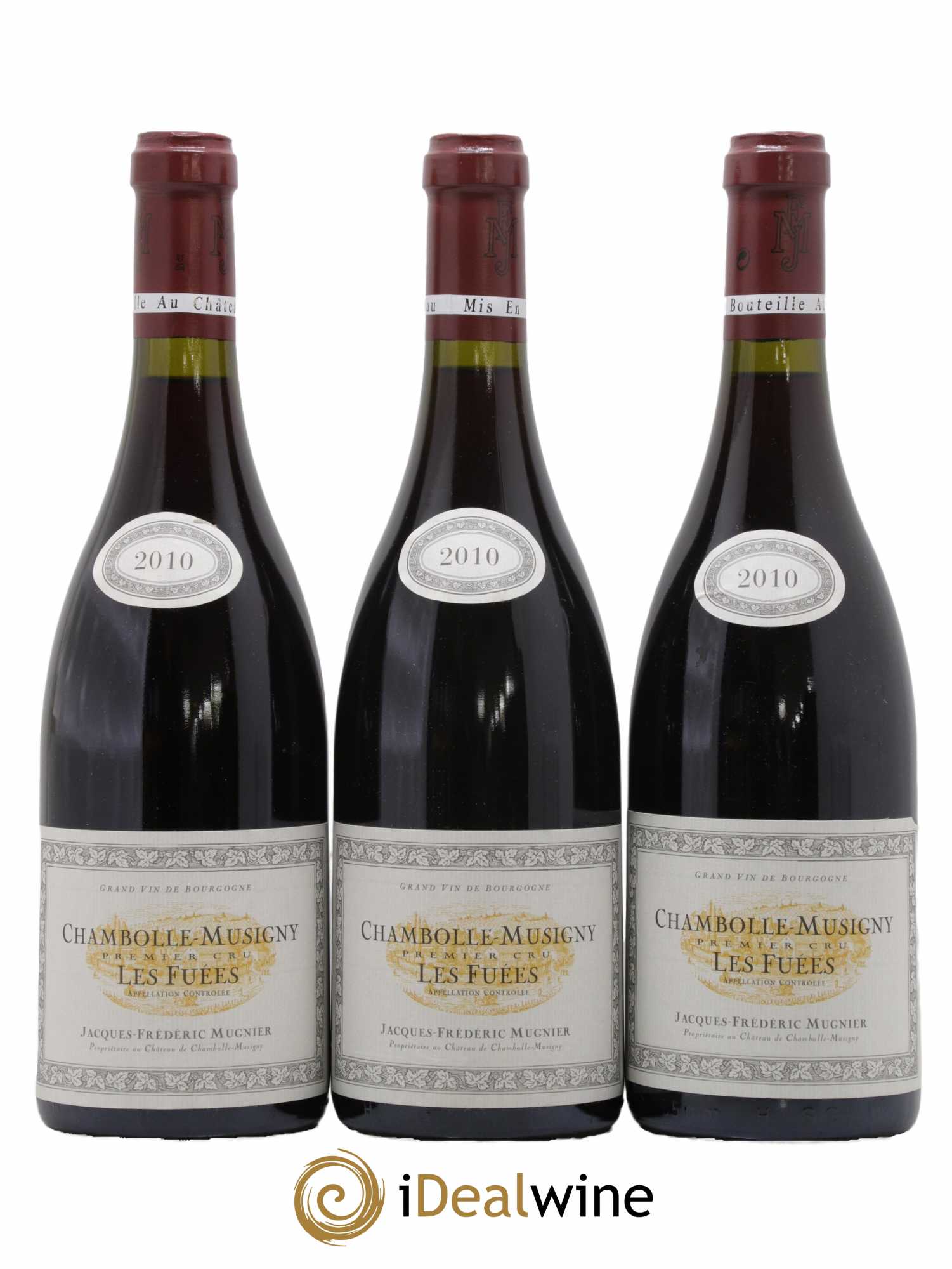 Chambolle-Musigny 1er Cru Les Fuées Jacques-Frédéric Mugnier 2010 - Lot de 3 bouteilles - 0