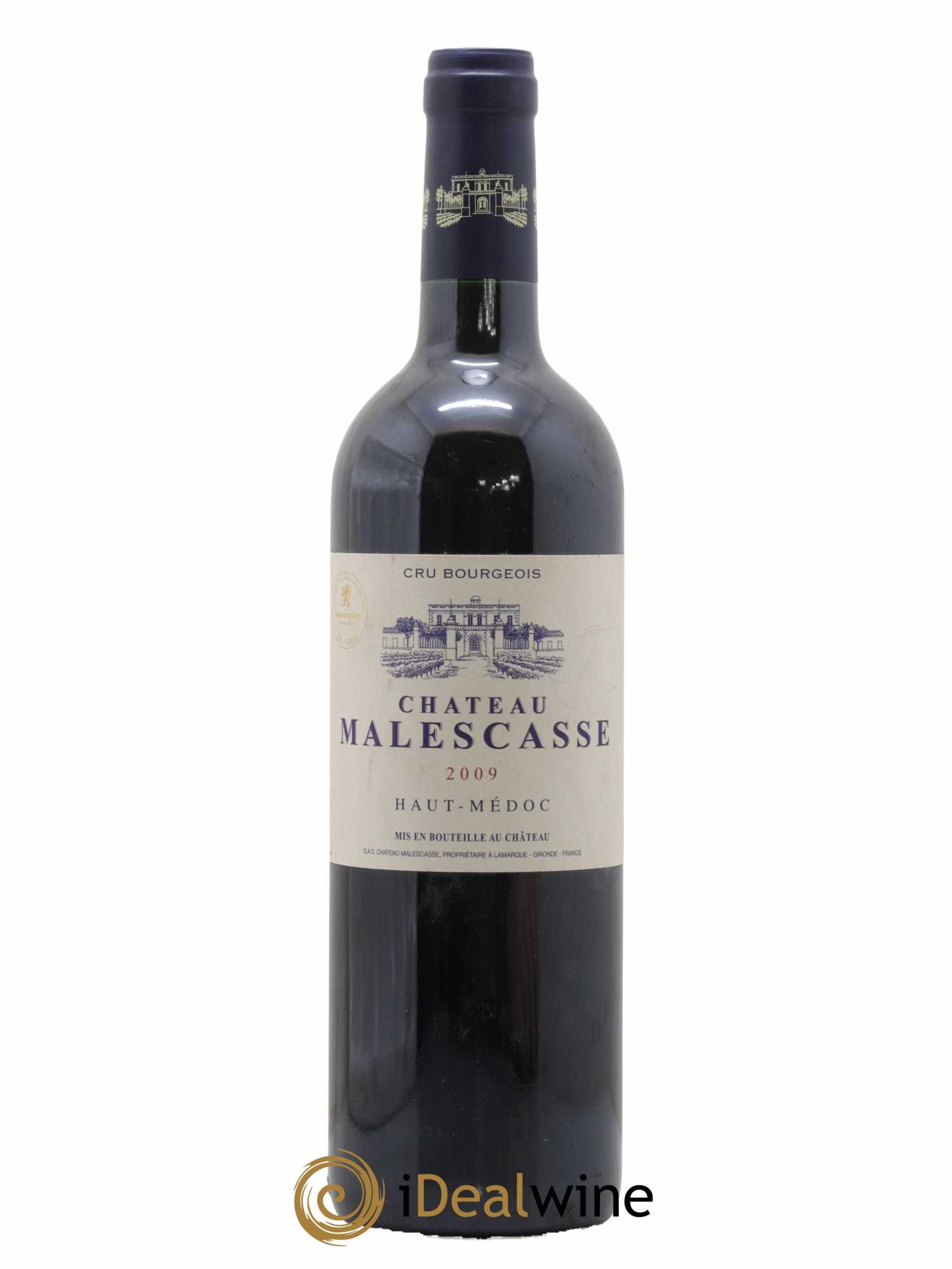 Château Malescasse Cru Bourgeois Exceptionnel 2009 - Lot de 1 bouteille - 0