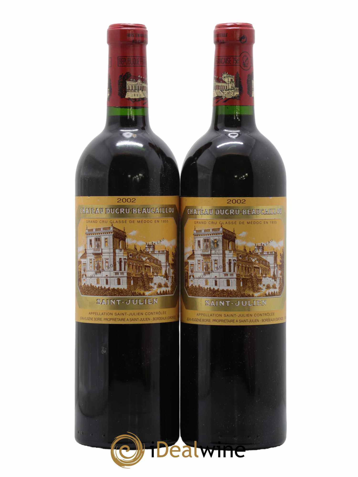Château Ducru Beaucaillou 2ème Grand Cru Classé 2002 - Lot de 2 bouteilles - 0