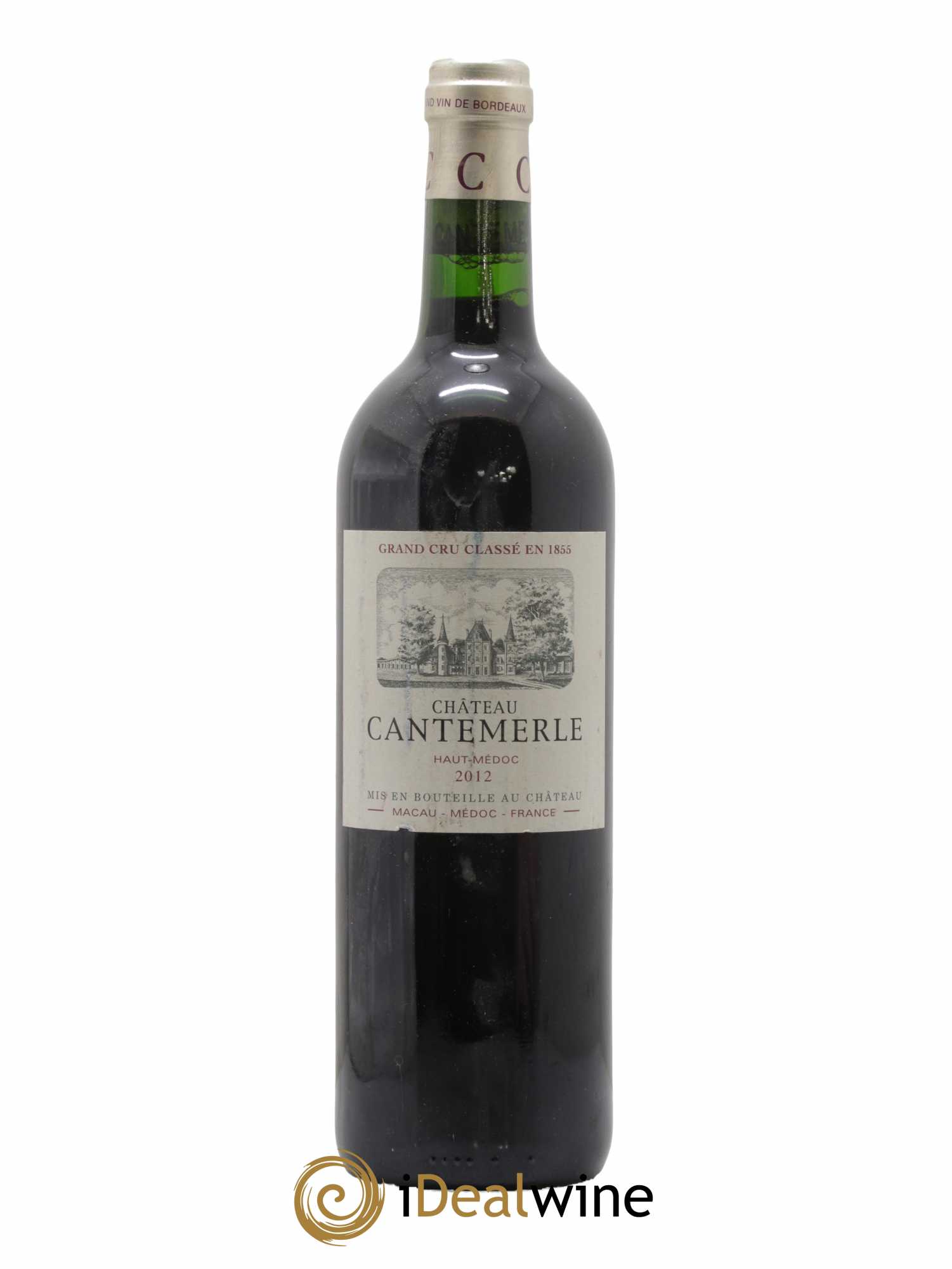 Château Cantemerle 5ème Grand Cru Classé 2012 - Lot de 1 bouteille - 0