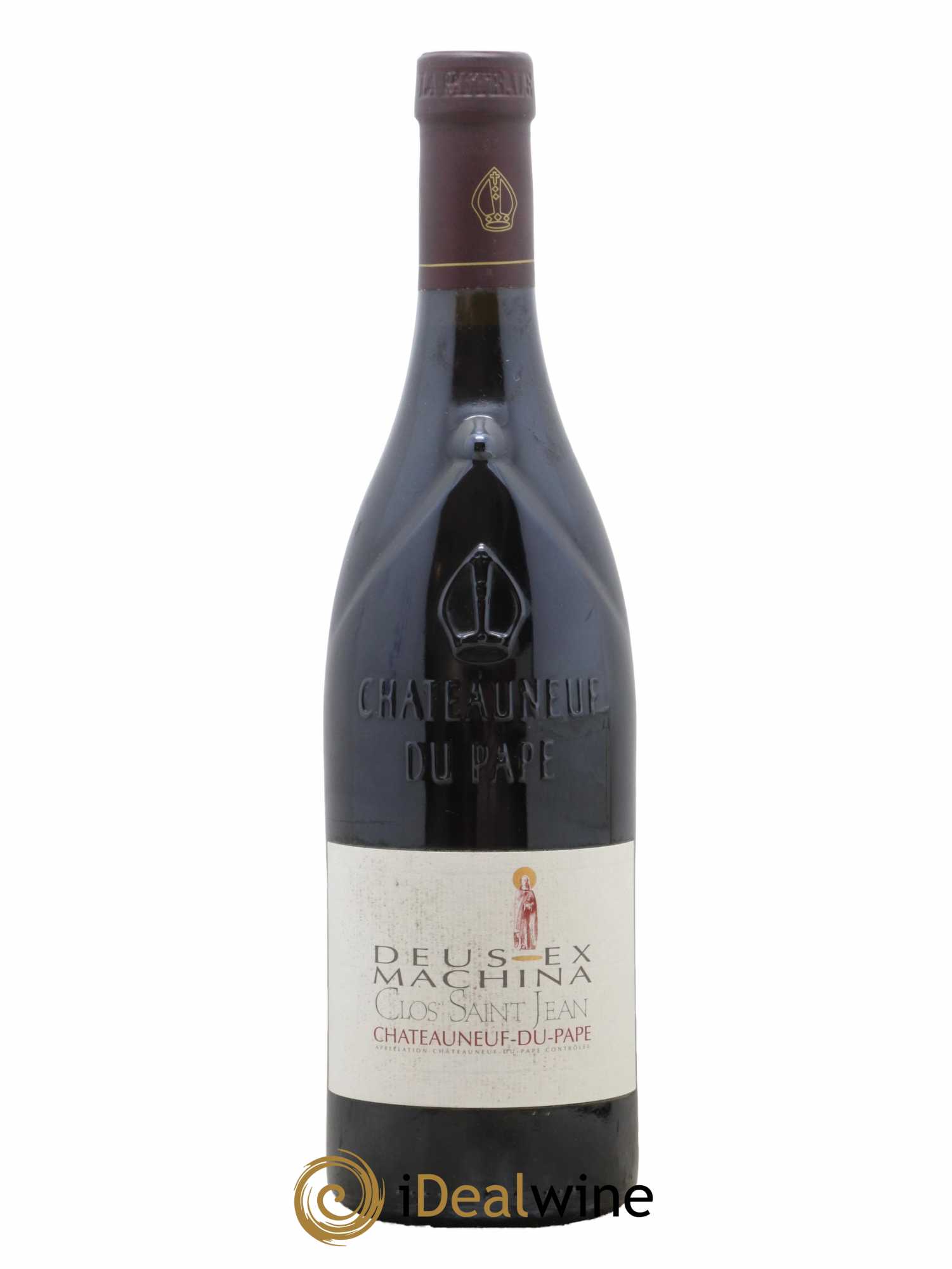 Châteauneuf-du-Pape Clos Saint-Jean Deus Ex Machina Pascal et Vincent Maurel 2012 - Lot de 1 bouteille - 0