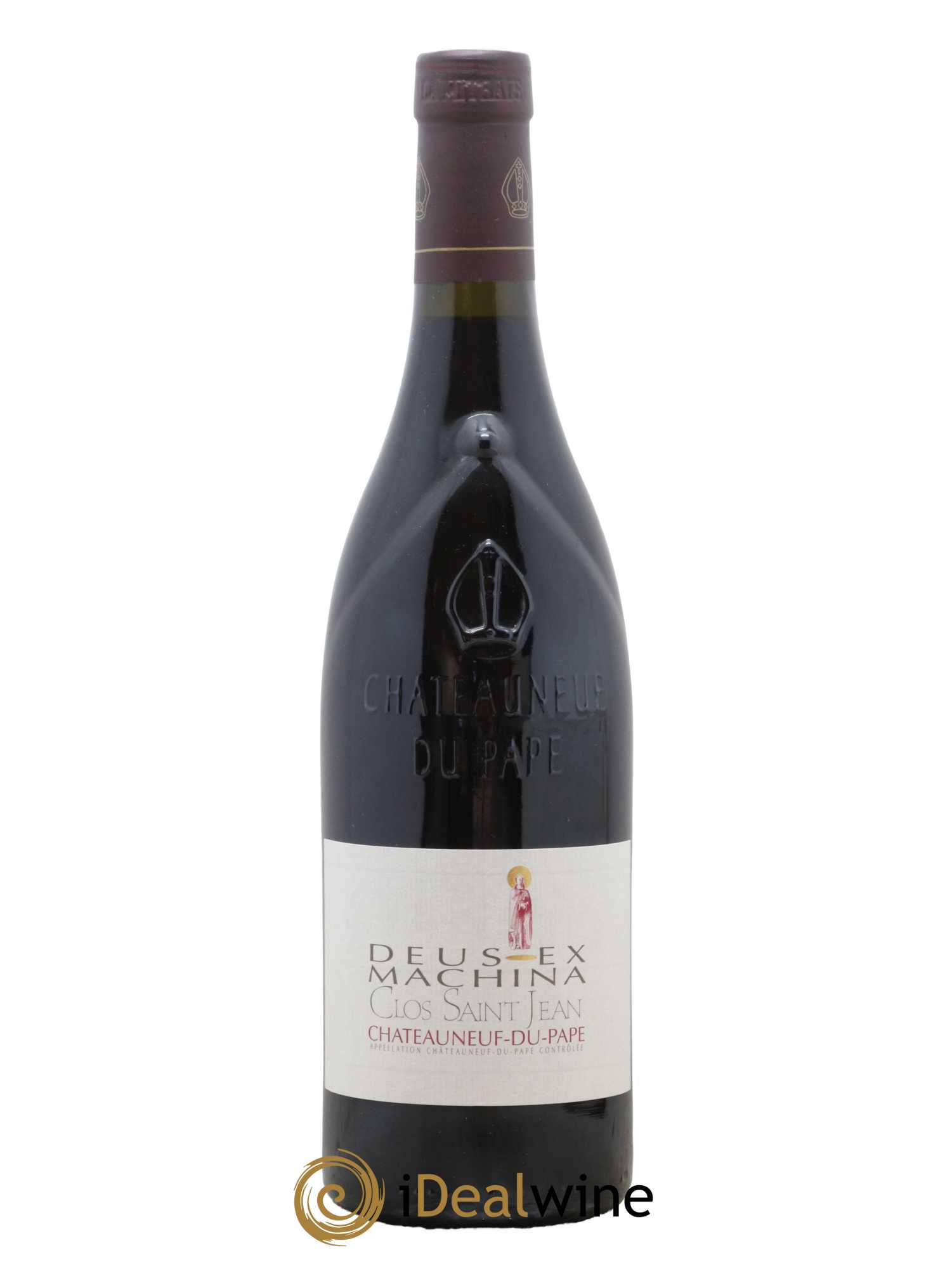 Châteauneuf-du-Pape Clos Saint-Jean Deus Ex Machina Pascal et Vincent Maurel 2016 - Lot de 1 bouteille - 0